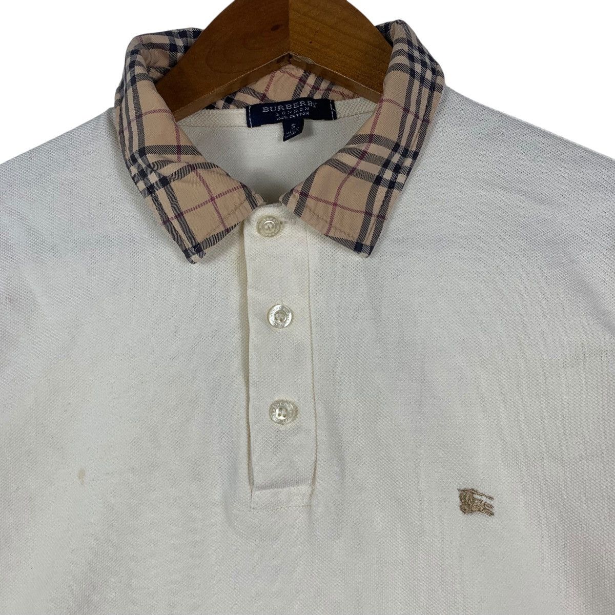 Burberry Vintage BURBERRY LONDON Made In England Nova Collar Shirt Size US S / EU 44-46 / 1 - 3 Thumbnail