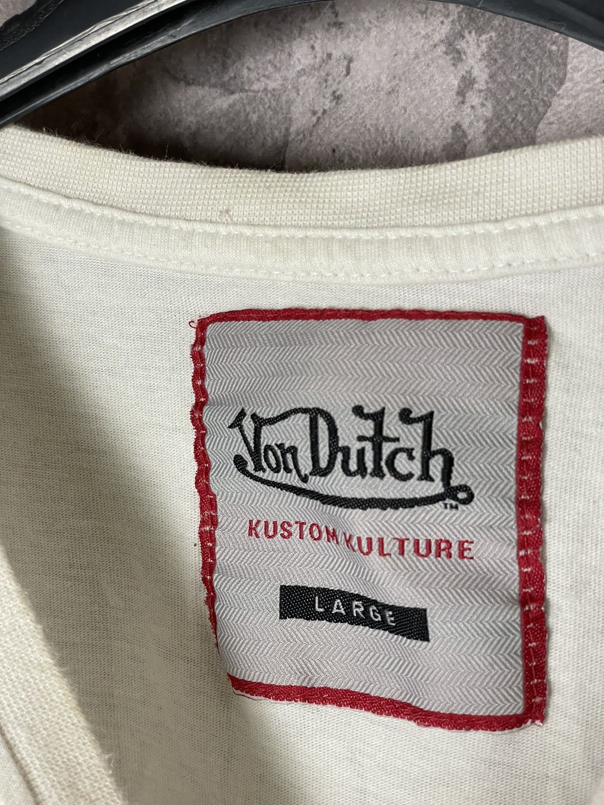 Von Dutch Von Dutch Classic Script Logo Stamp Graphic Tshirt Size US M / EU 48-50 / 2 - 8 Thumbnail
