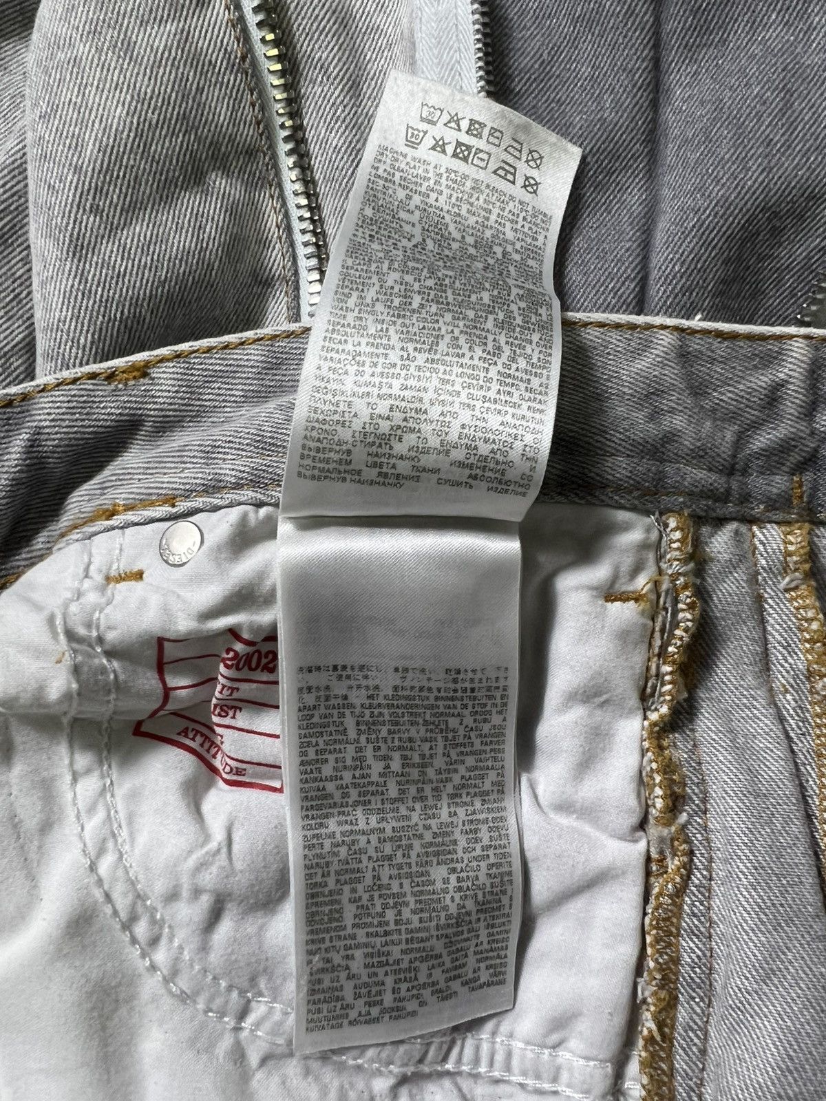 Diesel Diesel - FW/22 - Double Zip Denim Pants Size US 32 / EU 48 - 16 Thumbnail