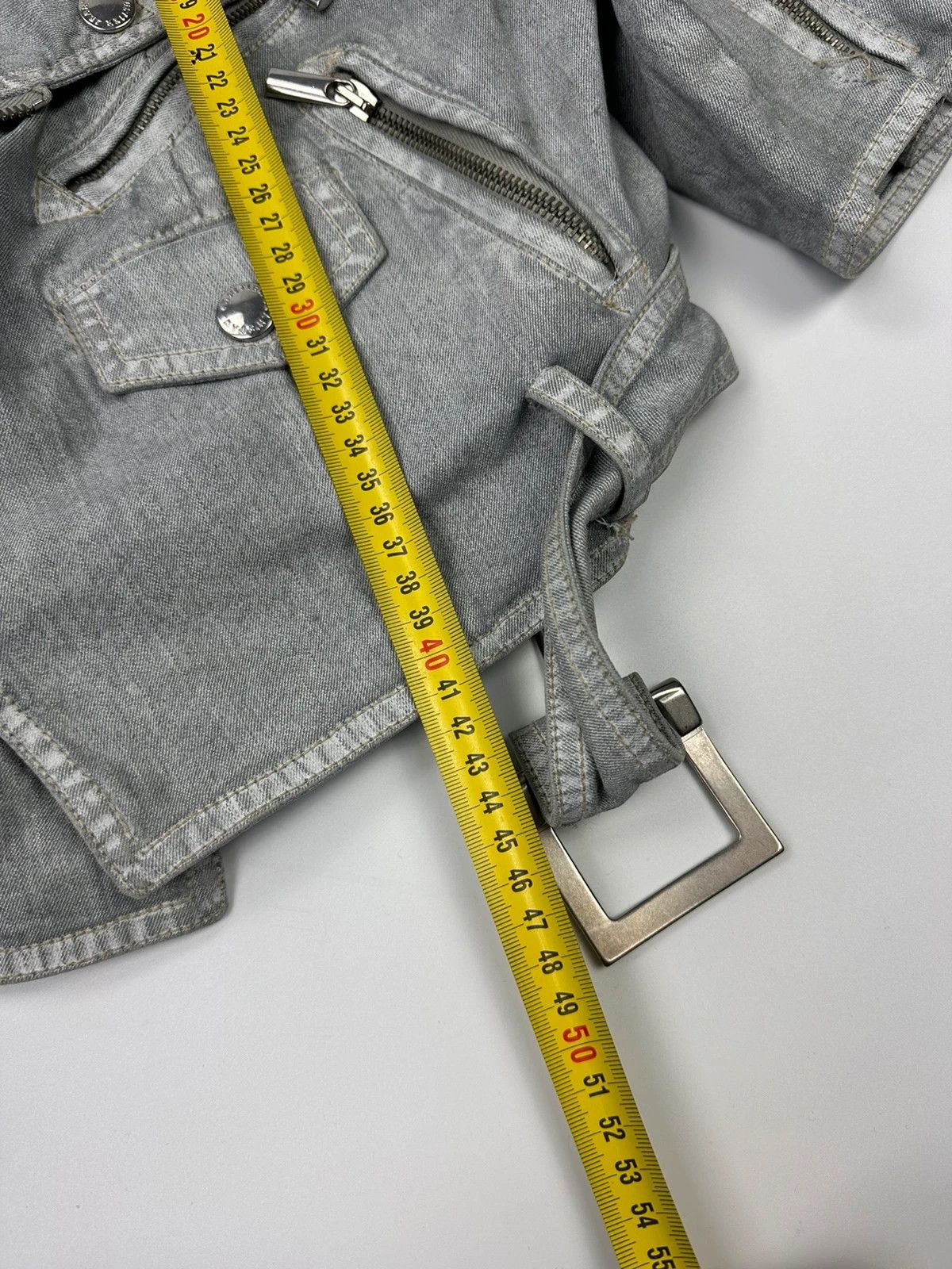 Jean Paul Gaultier Jean Paul Gautier 00’s Silver Short Crop Trench Coat Jacket Size M / US 6-8 / IT 42-44 - 11 Thumbnail