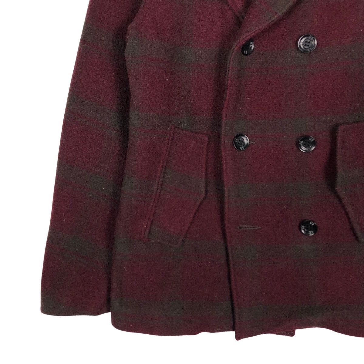 Hysteric Glamour 🔥Wool Biker Jacket Double Collar G Raw Japan Tartan Design Size US M / EU 48-50 / 2 - 4 Thumbnail