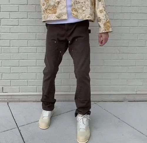 image of Vintage Streetwear Denim Jeans in Brown, Men's (Size 32)