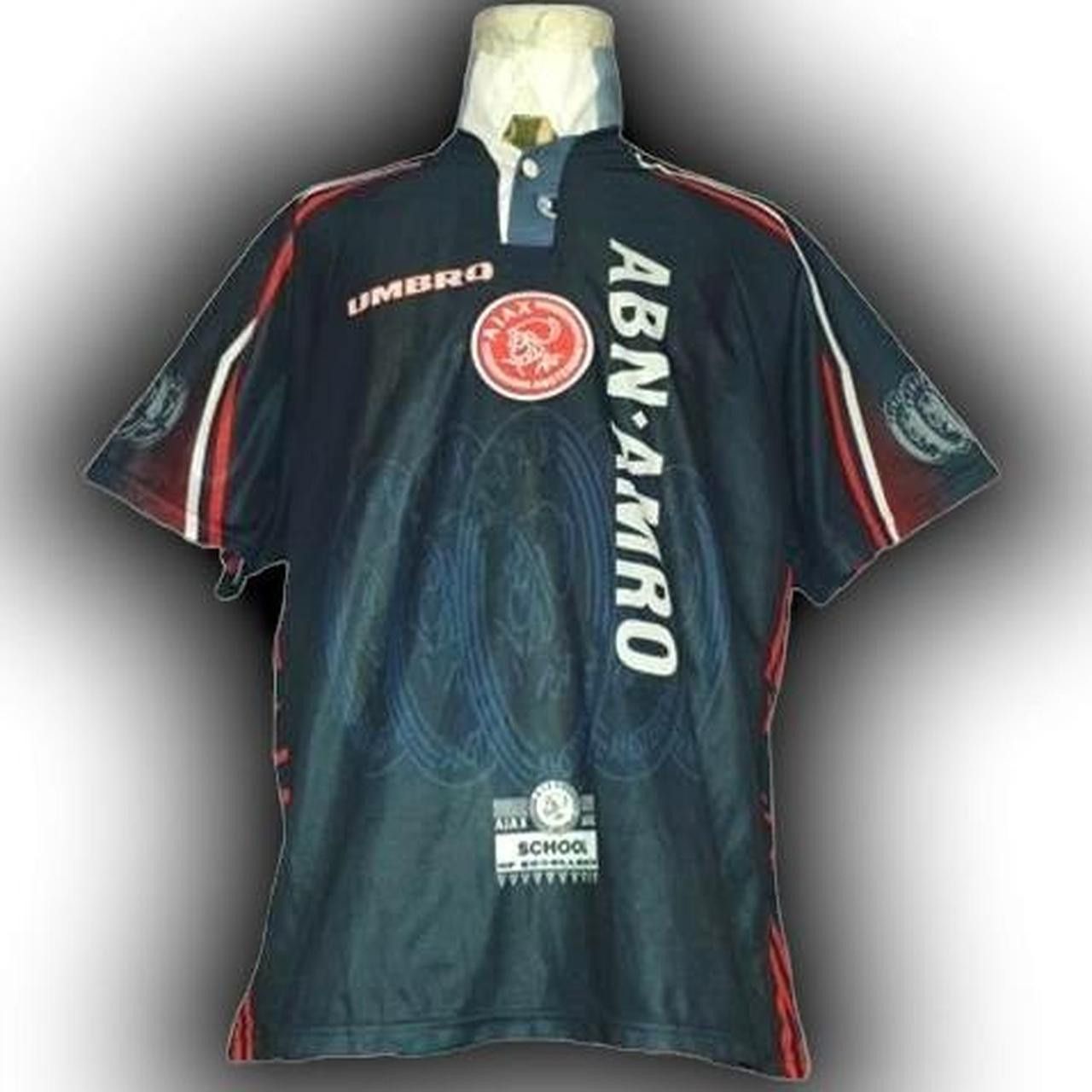 Umbro Ajax Amsterdam Netherlands 1997 1998 Away Shirt Jersey Size US XL / EU 56 / 4 - 1 Thumbnail
