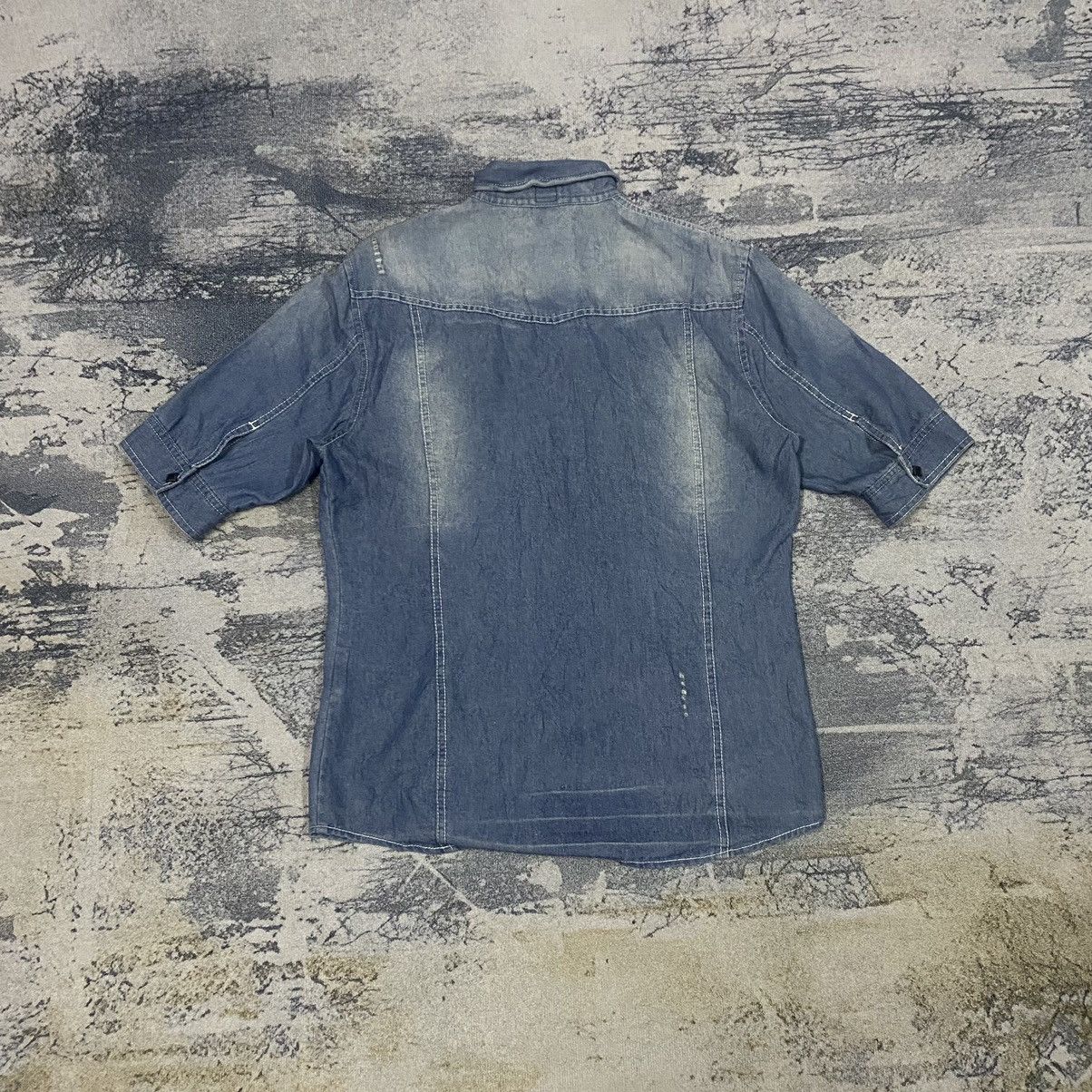 Japanese Brand × semanticdesign Vintage Sematic Design Punk Printed Button Up Size US M / EU 48-50 / 2 - 8 Thumbnail
