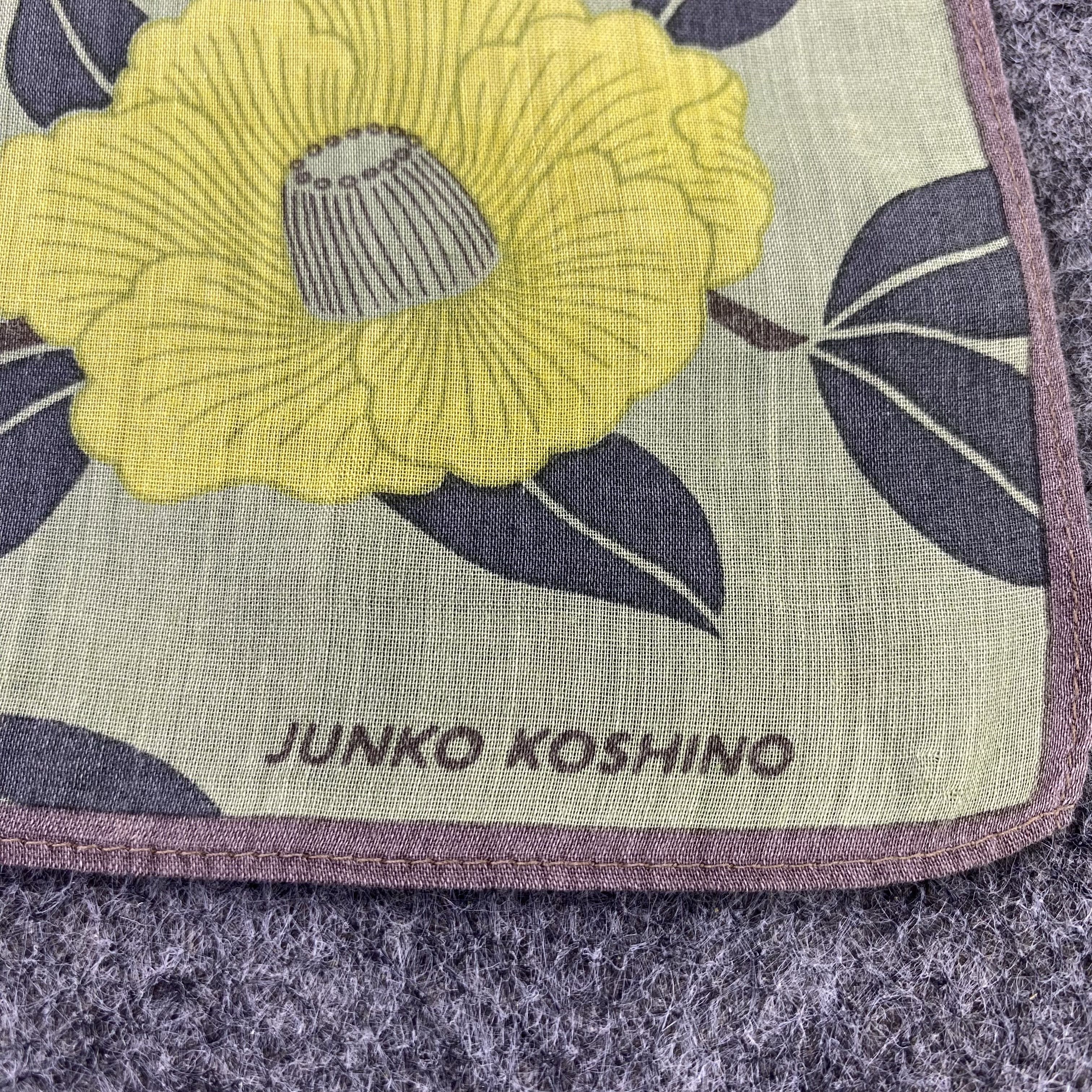 Japanese Brand × Mr. Junko × Vintage Junko Koshino Handkerchief / Bandana / Neckerchief-B712 Size ONE SIZE - 5 Thumbnail