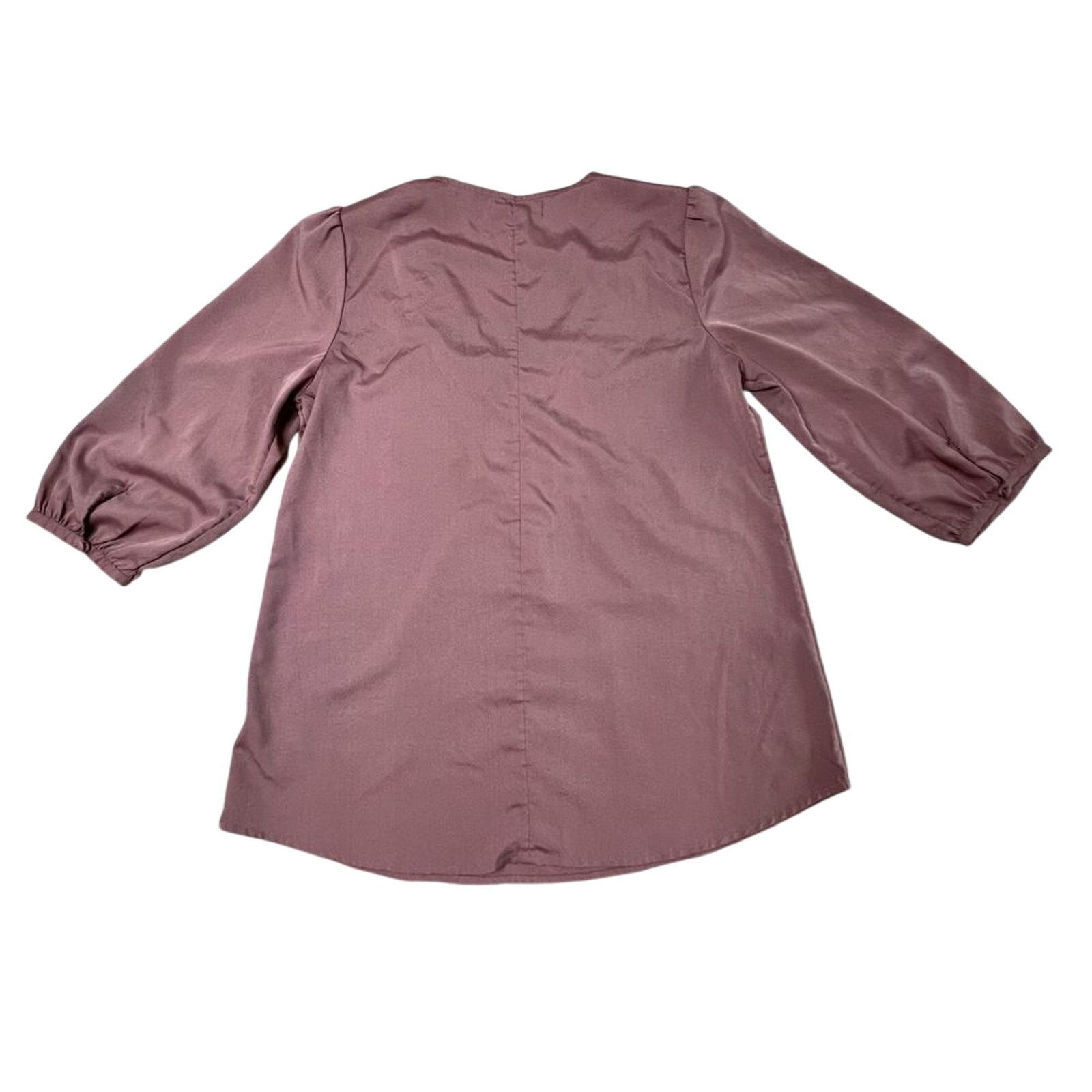 Banana Republic Banana Republic Pink Rose Embellished Tunic Blouse SMALL Size S / US 4 / IT 40 - 8 Thumbnail