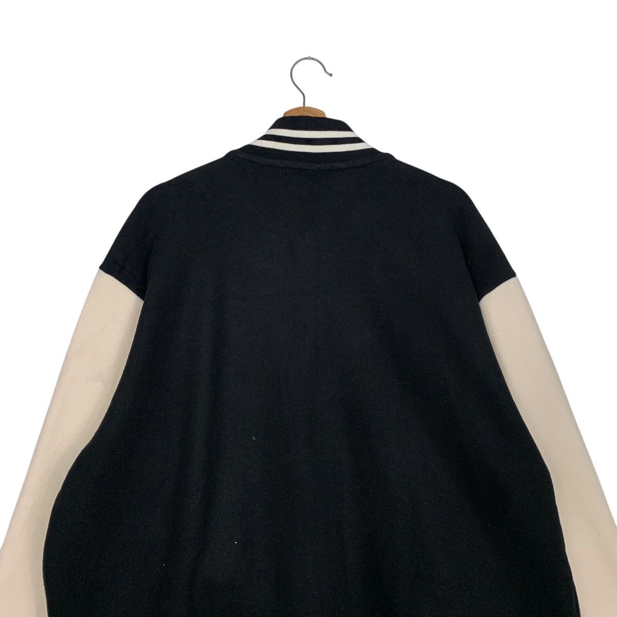 Japanese Brand DENIFITS Classic Style Varsity Jacket #2697-C121 Size US XXL / EU 58 / 5 - 8 Thumbnail