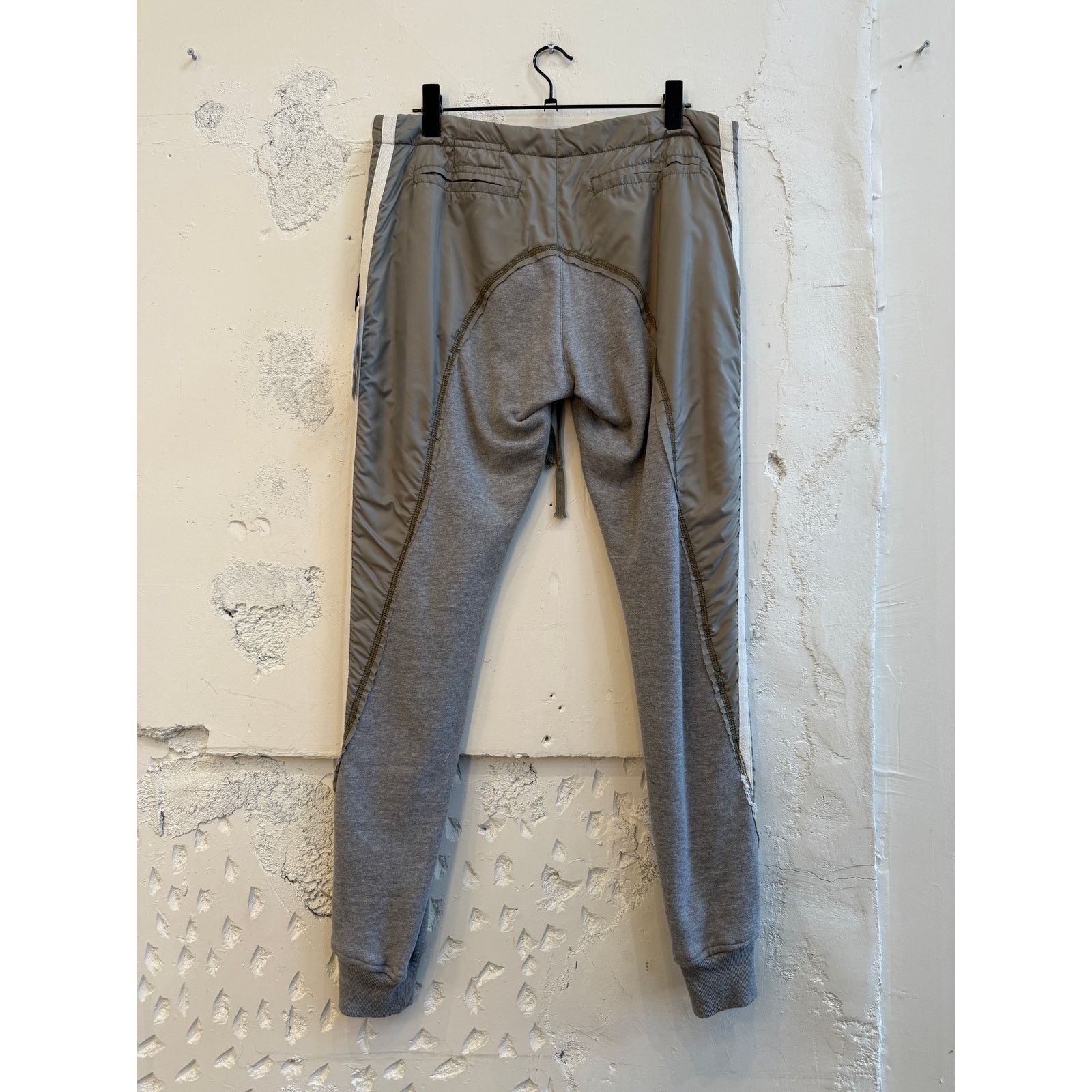 Greg Lauren Greg Lauren SAMPLE Satin/Heather Lounge Pants Size US 34 / EU 50 - 2 Thumbnail