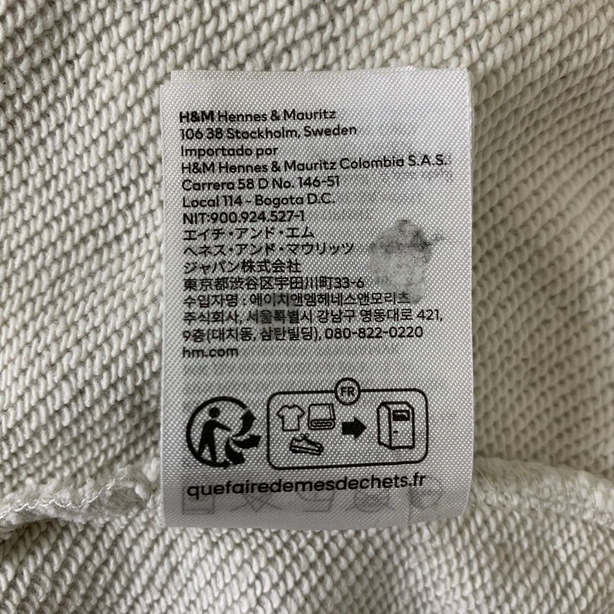 H&M H&M Hannes & Mauritz Japanese Brand Streetwear sweatshirt Size US L / EU 52-54 / 3 - 10 Thumbnail