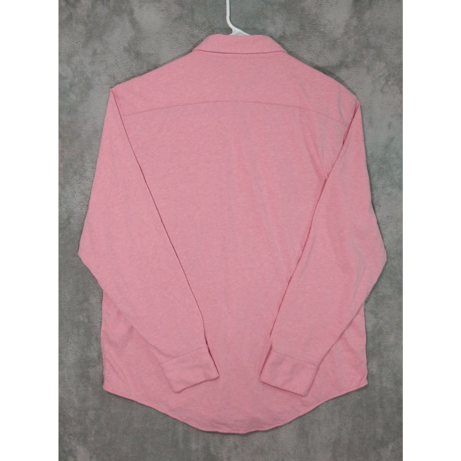 Bonobos Bonobos Shirt Mens XL Pink Jersey Long Sleeve Button Up Casual Everyday Size US XL / EU 56 / 4 - 2 Thumbnail