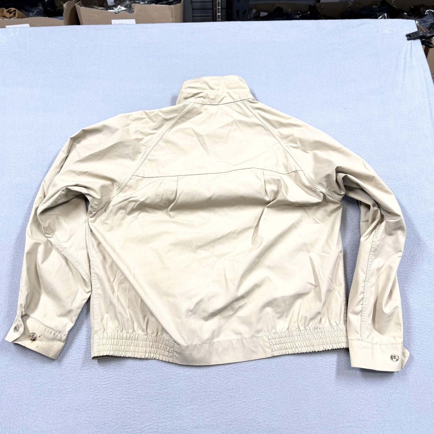 London Fog Vintage London Fog Jacket Mens 44 Beige Windbreaker Full Zip USA Elastic Hem Shirt? Size US S / EU 44-46 / 1 - 3 Thumbnail