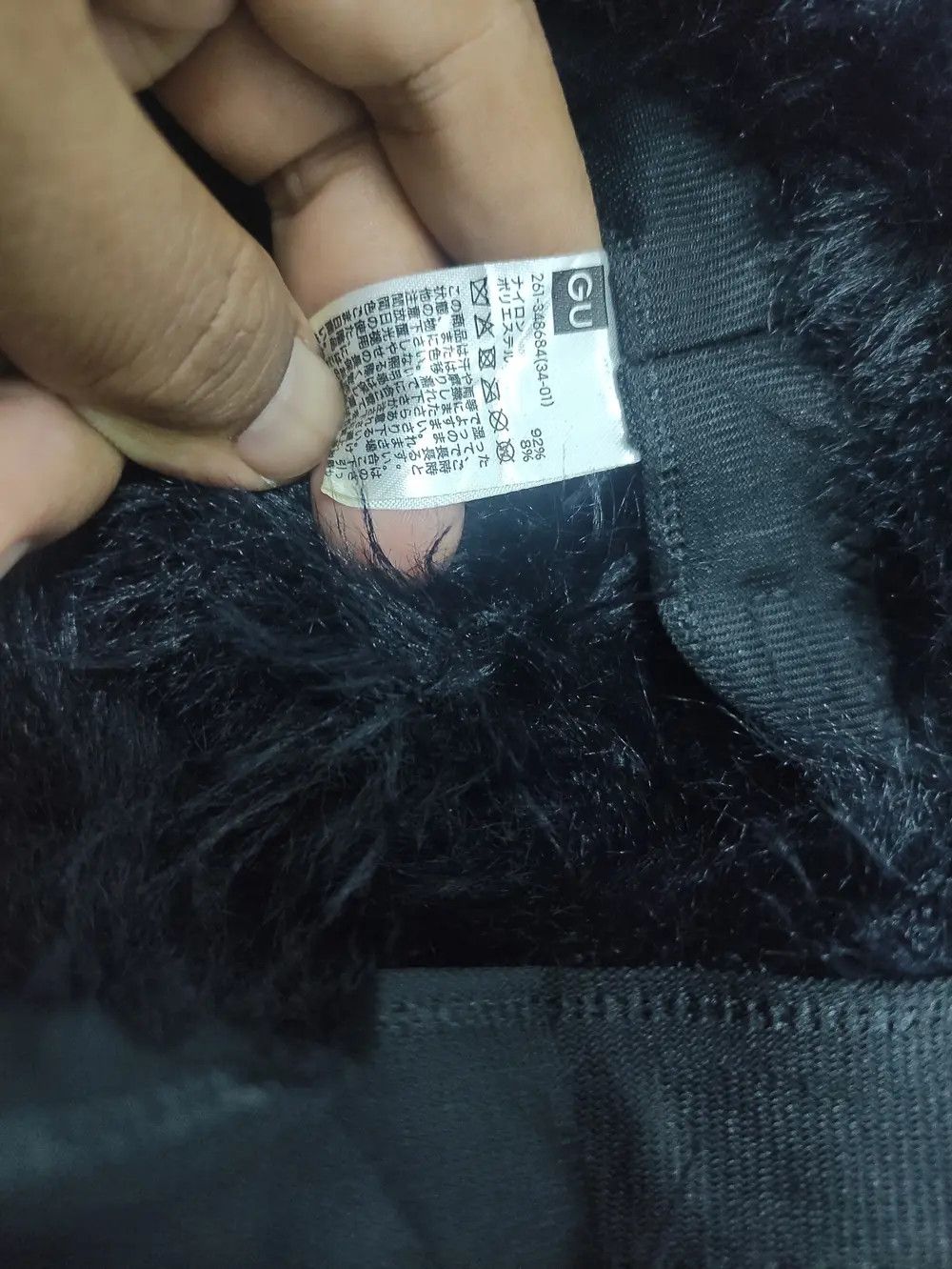 GU GU FUR MOHAIR BUCKET HAT Size ONE SIZE - 7 Thumbnail