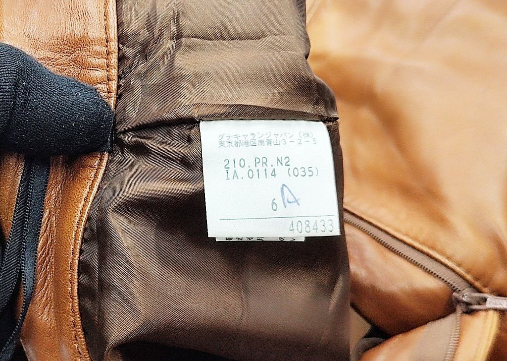 DKNY DKNY sheep skin full leather biker pant waist 30 inch Size 30" / US 8 / IT 44 - 11 Thumbnail