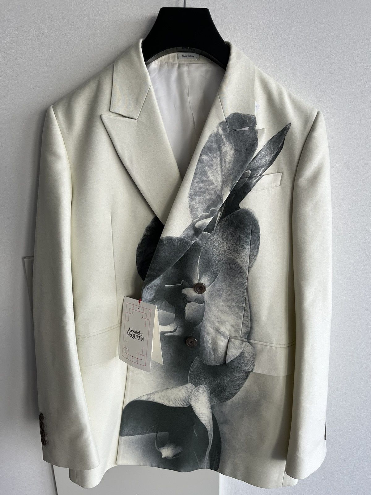 Alexander McQueen $4,200 Super Runway Alexander McQueen Blazer Brand New Size 52R - 10 Thumbnail
