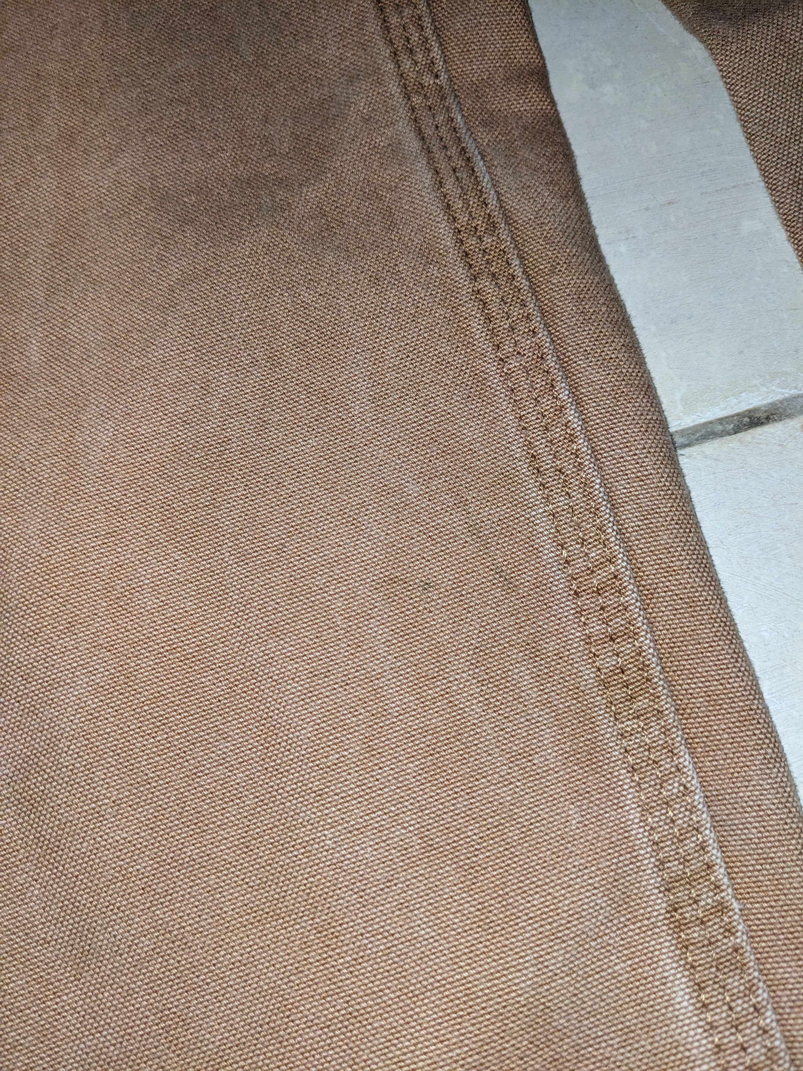 Carhartt × Vintage Vintage Carhartt 38 x 32 Cargo Brown Canvas Pants Size US 38 / EU 54 - 6 Thumbnail