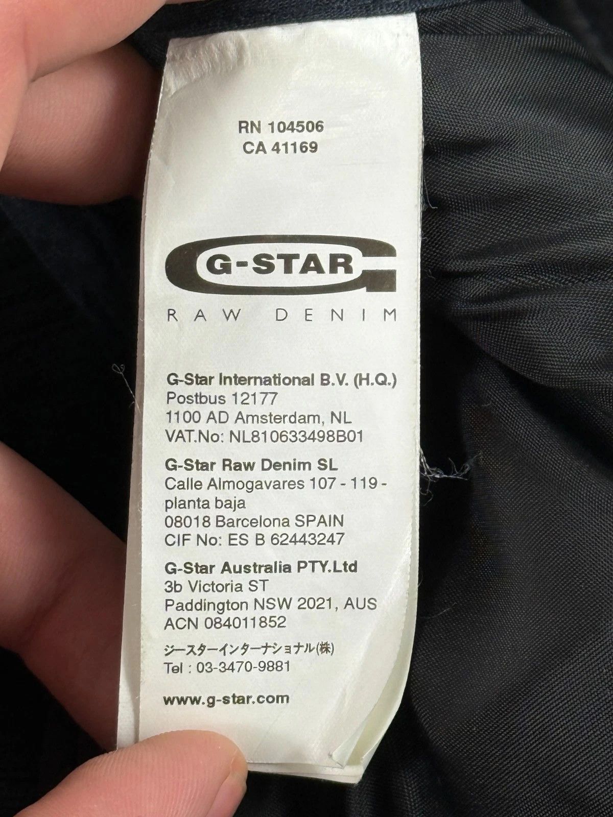 G-Star G-STAR Raw Wool Artner Weston Bomber Full Zip Jacket Size US L / EU 52-54 / 3 - 5 Thumbnail