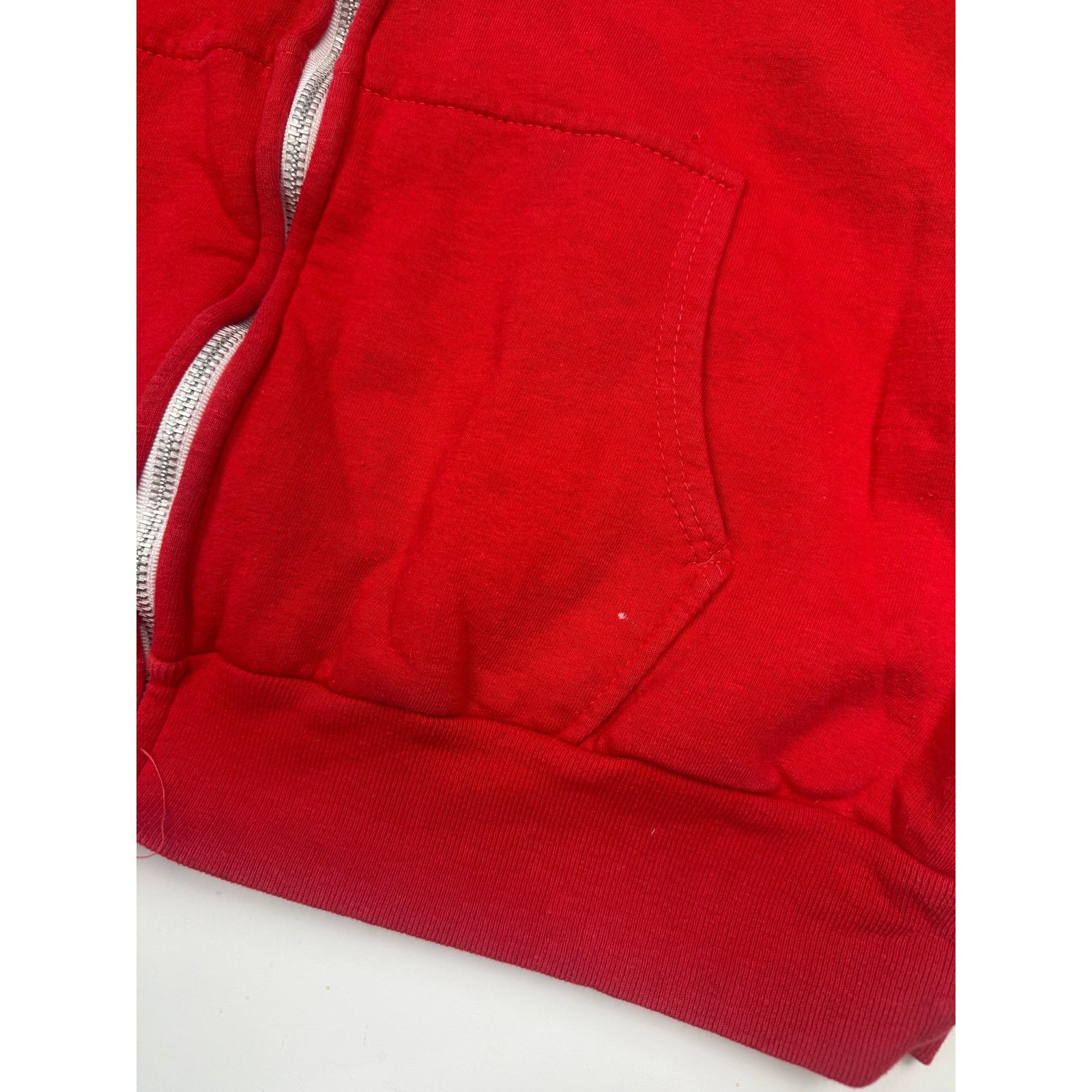 Vintage Vintage 80s Lifetrends Thermal Lined Blank Full Zip L Red Size US L / EU 52-54 / 3 - 8 Thumbnail