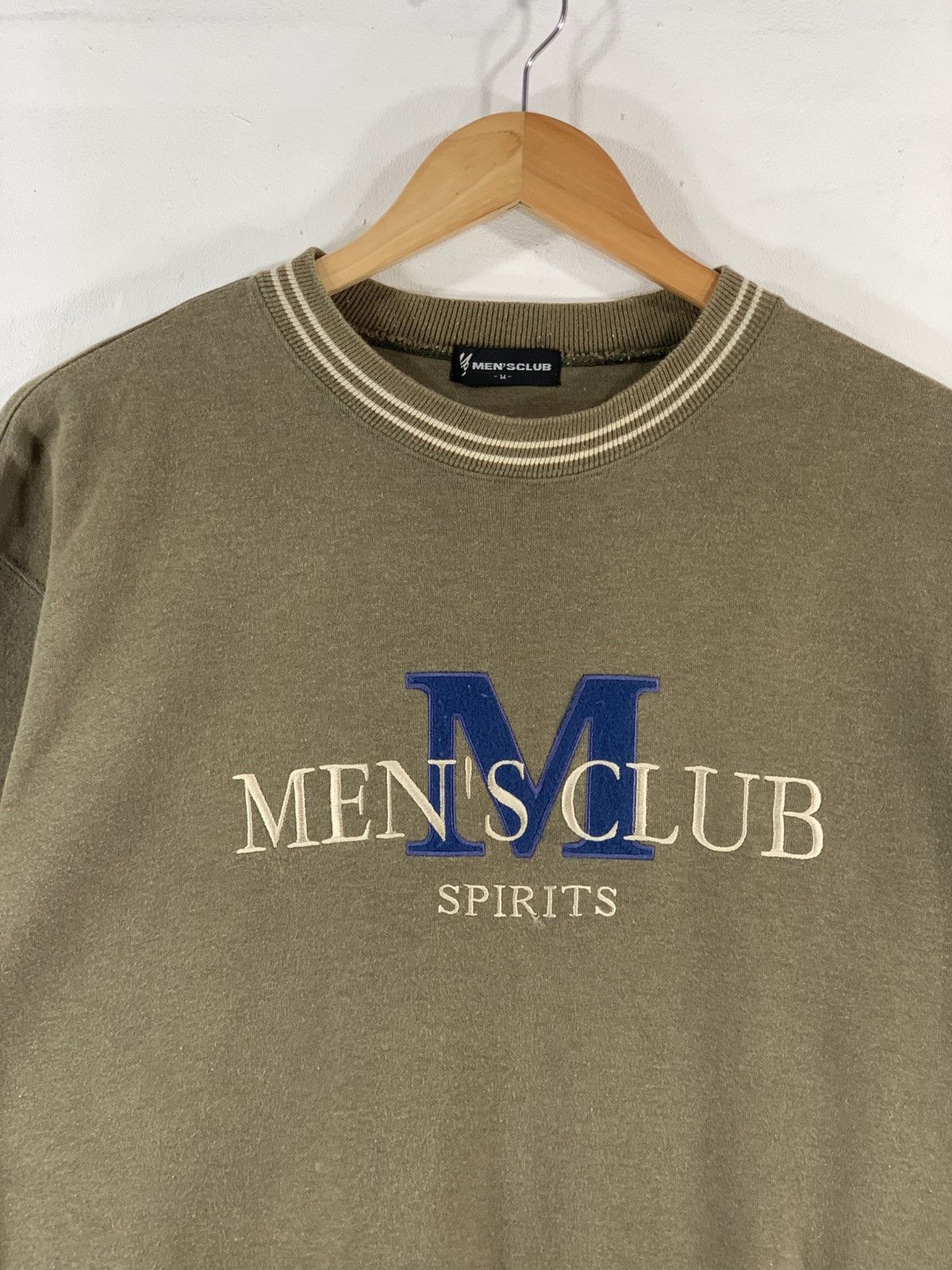 Vintage Vintage Men's Club Sweatshirt Size US M / EU 48-50 / 2 - 3 Thumbnail