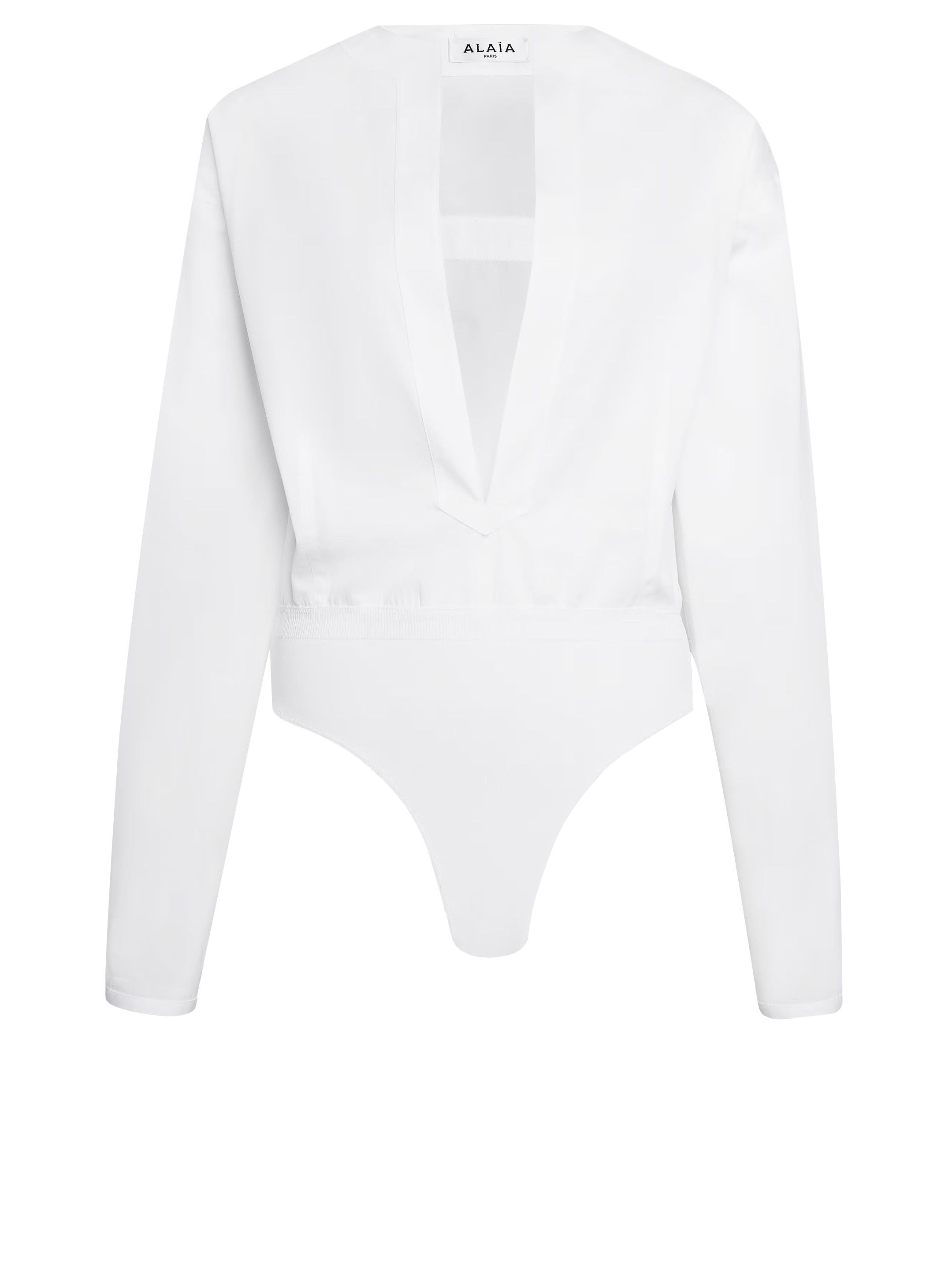 Alaia Body shirt in cotton Size 27" / US 4 / IT 40 - 1 Thumbnail