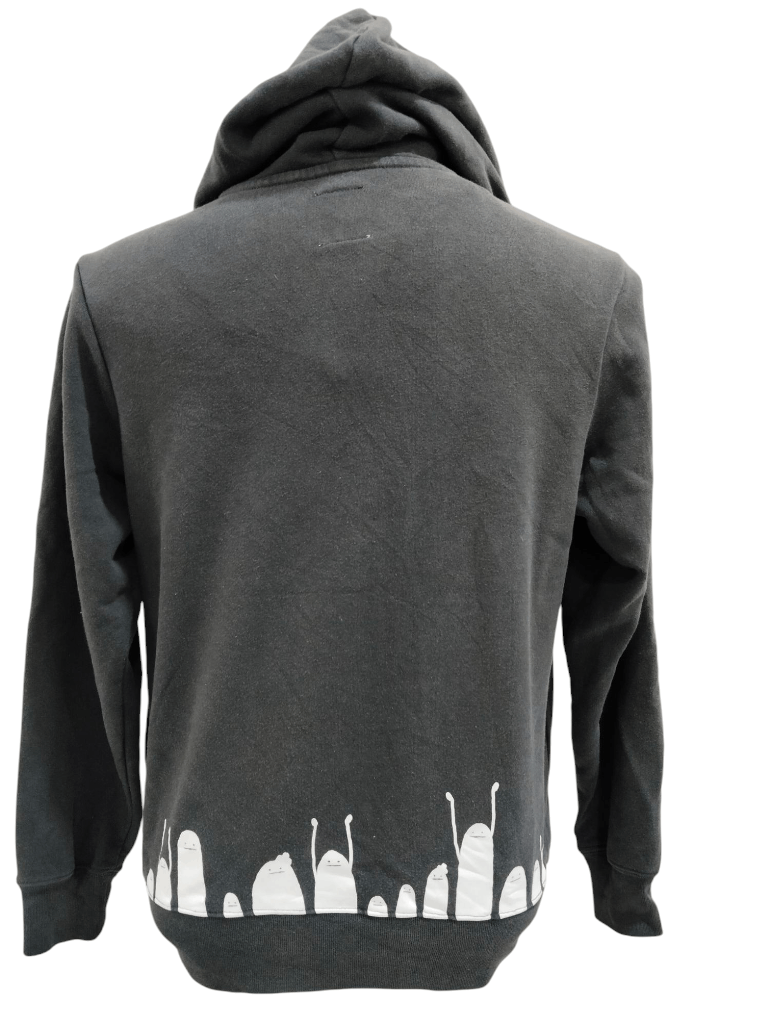 If Six Was Nine × Le Grande Bleu (L.G.B.) Darkness Skate Split Avant Garde Style Hoodie Size US M / EU 48-50 / 2 - 2 Thumbnail