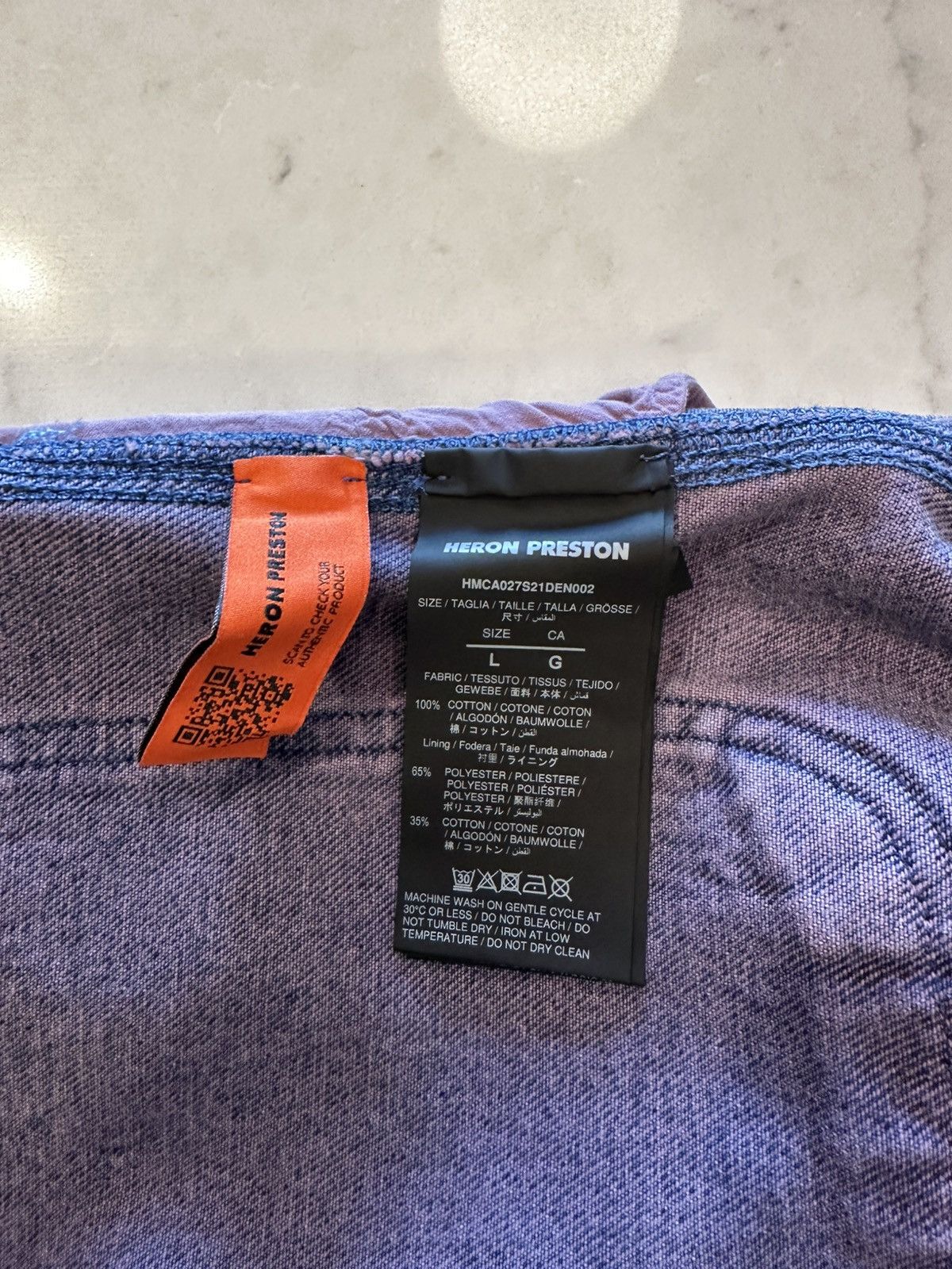 Heron Preston Heron Preston Double Knee Carpenter Pants Size US 34 / EU 50 - 4 Thumbnail