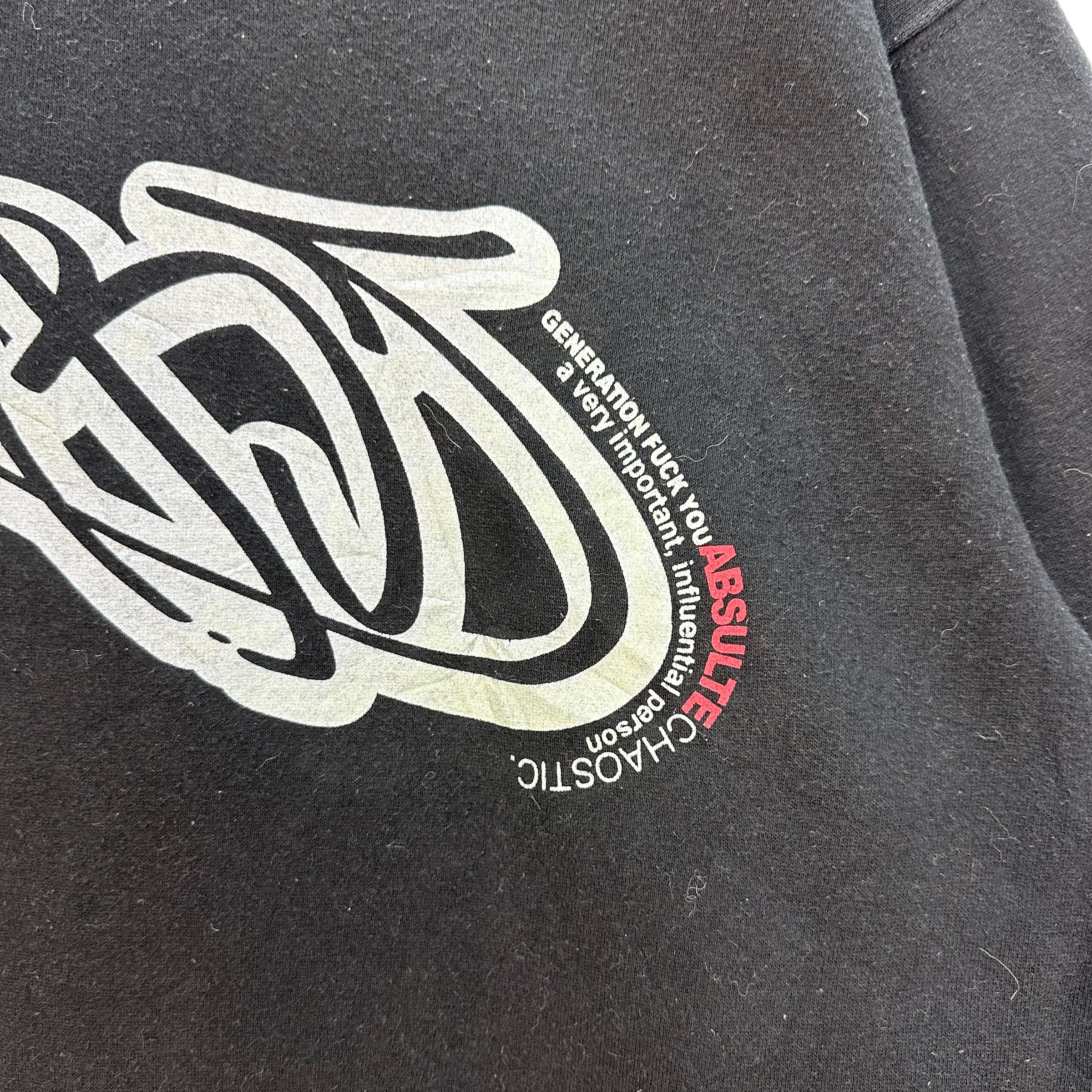 Japanese Brand OBLO STREET CULTURE GRAPHIC SWEATSHIRTS #8022-196 Size US XL / EU 56 / 4 - 10 Thumbnail