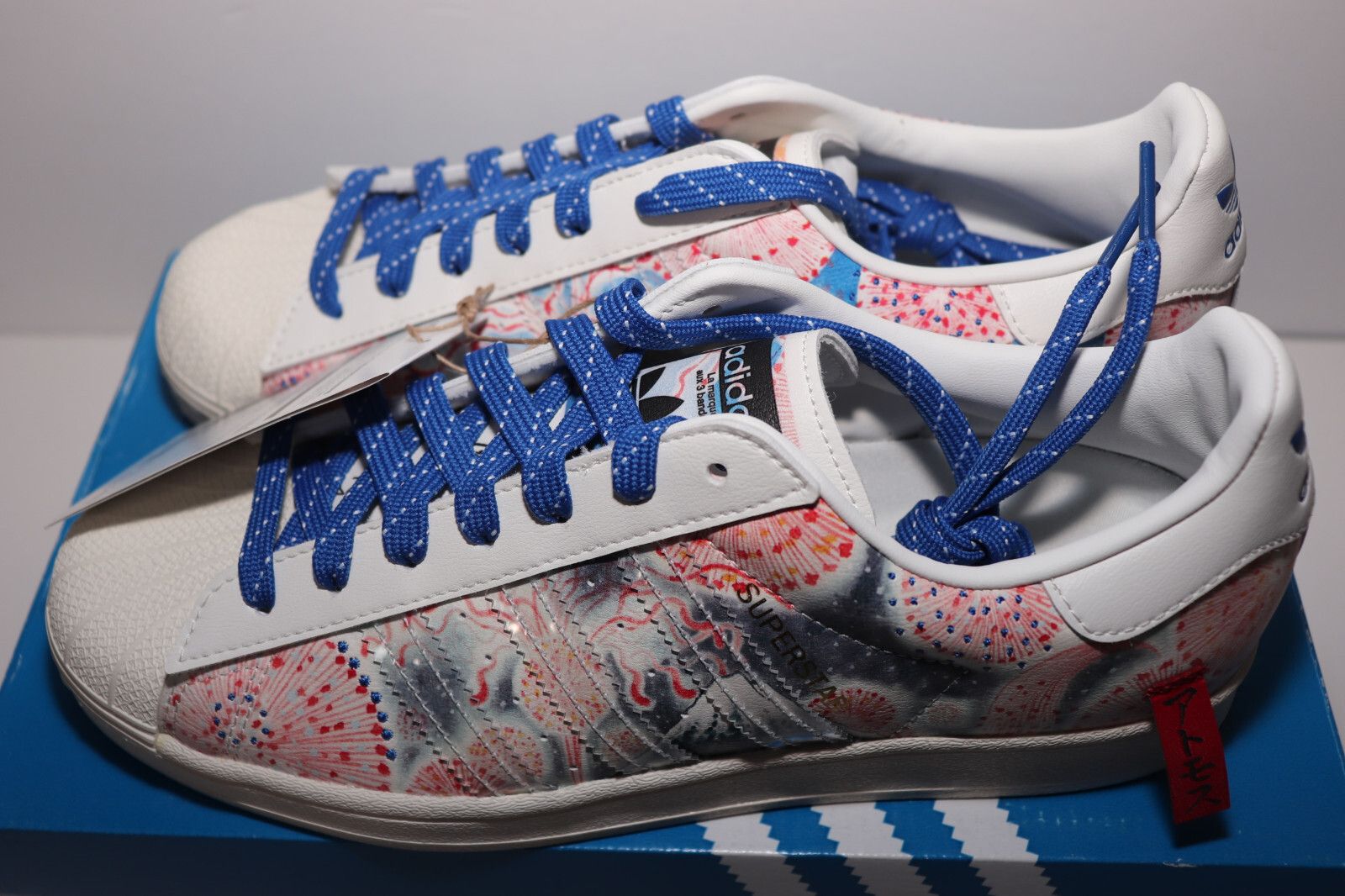 Adidas Size 9 - adidas Shoes Sneakers Superstar x Atmos 2021 - Mt. Size US 9 / EU 42 - 6 Thumbnail