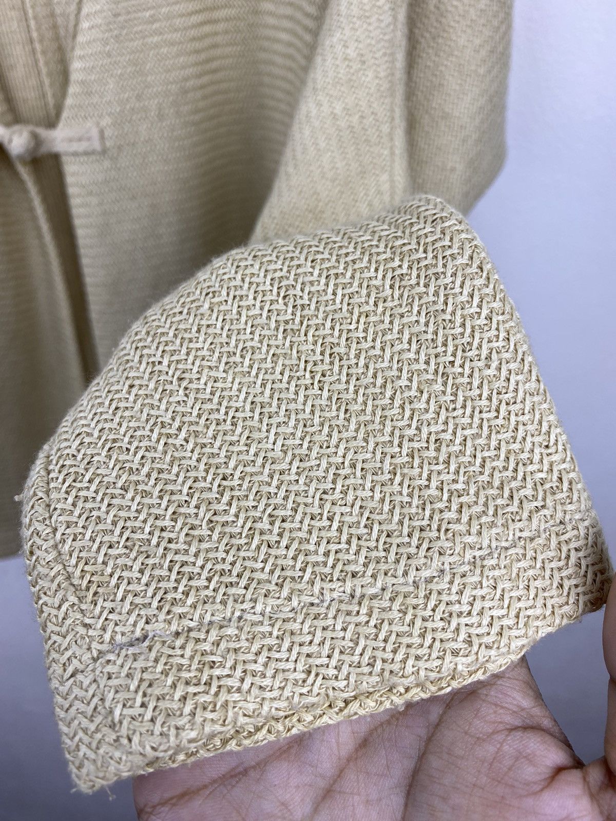 Issey Miyake 🔥RARE🔥 Plantation by ISSEY MIYAKE Woven Cardigan Size M / US 6-8 / IT 42-44 - 10 Thumbnail