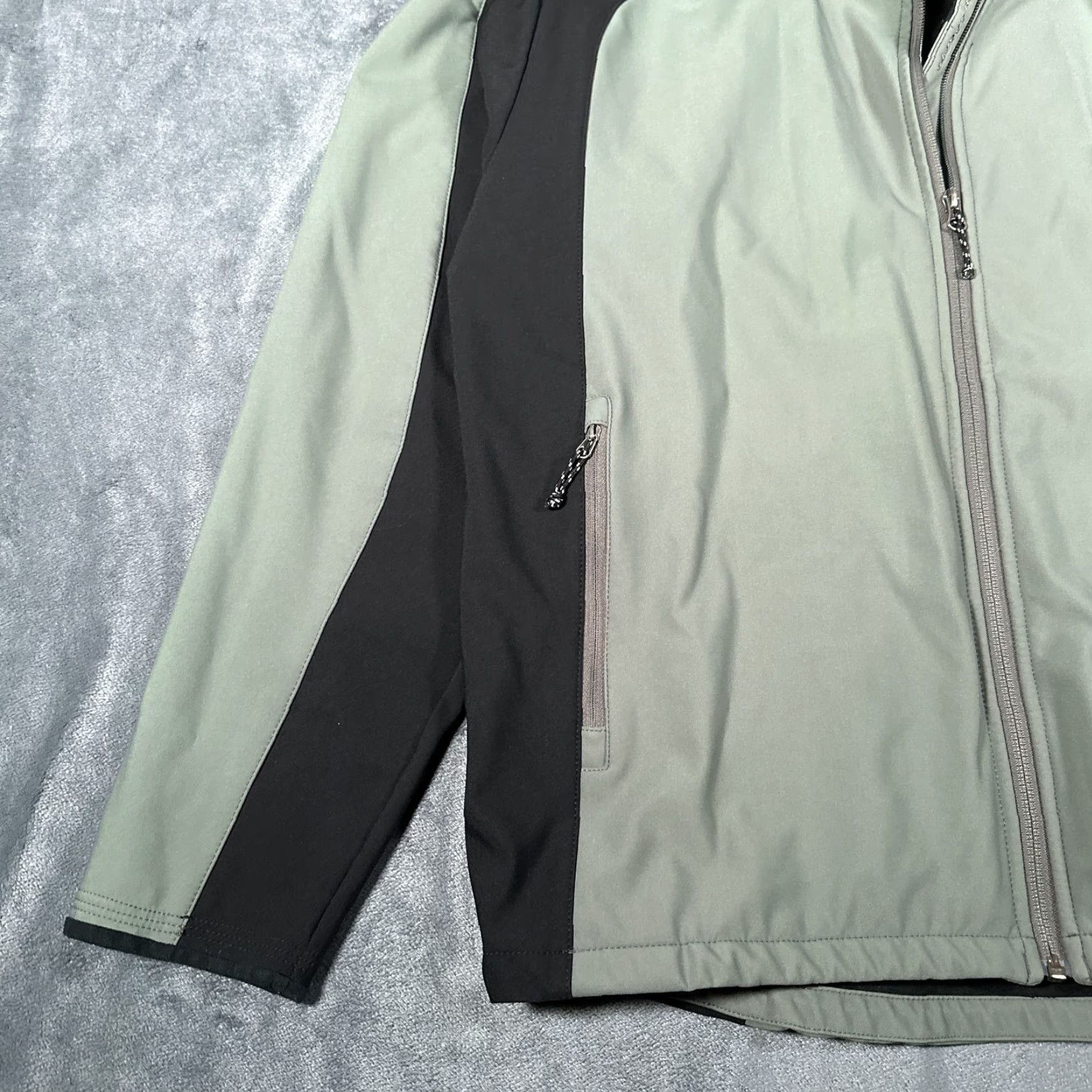 Eastern Mountain Sports EMS Eastern Mountain Sports Jacket Mens Extra Large Green Black Soft Shell Hike Size US XL / EU 56 / 4 - 4 Thumbnail