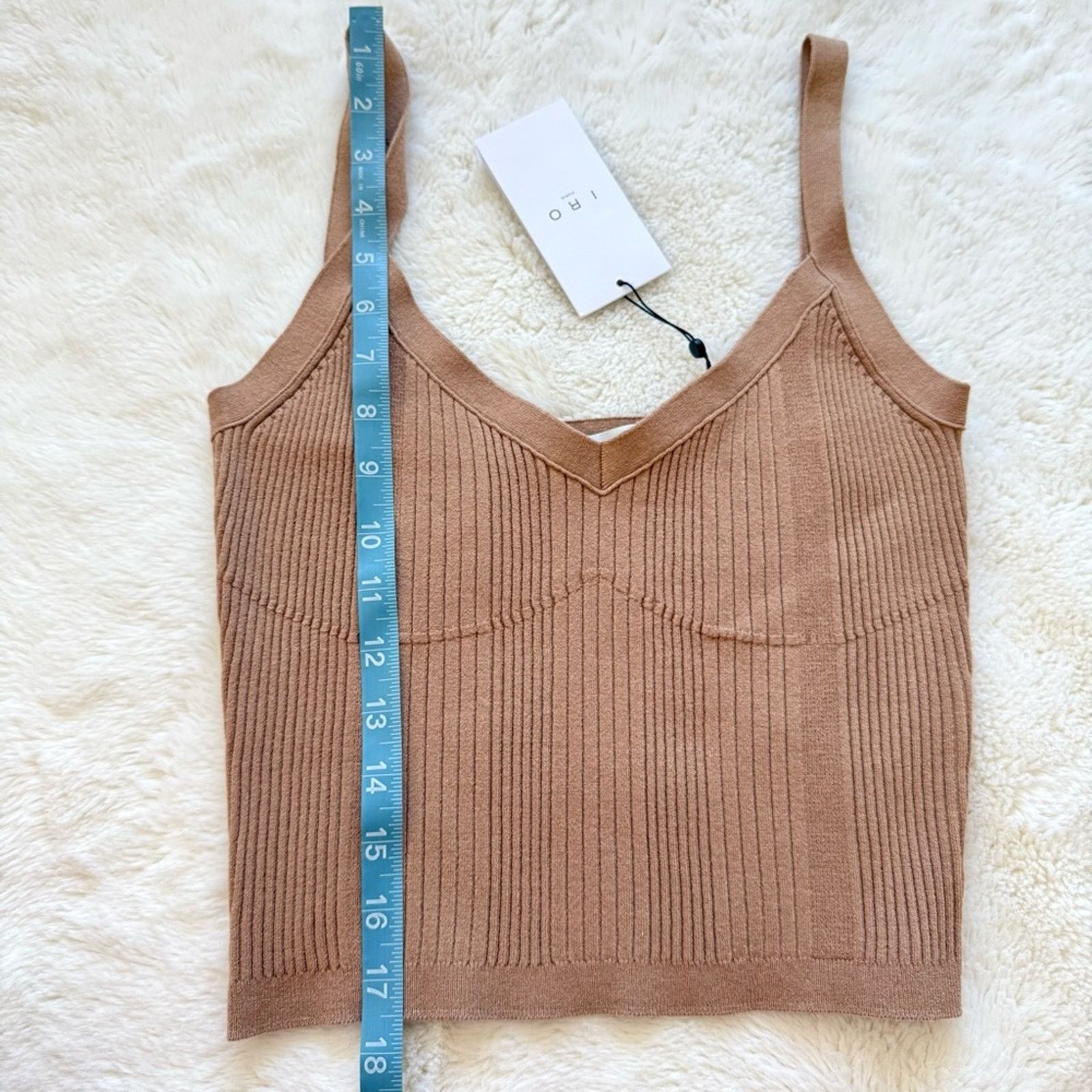 Iro NWT!!! IRO Paris women tank top size L Retail 195$ Size L / US 10 / IT 46 - 5 Thumbnail