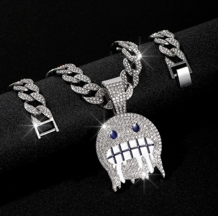 Jewelry × Other 15mm Iced Out Cuban Chain Size ONE SIZE - 1 Thumbnail