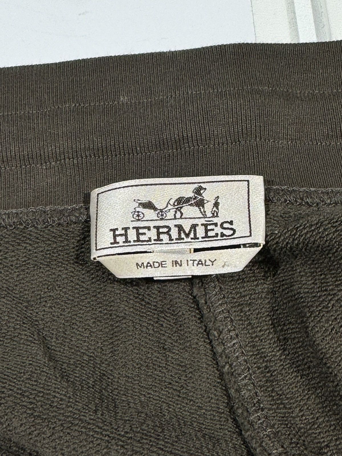 Hermes Hermes Mens Knitwear Crewneck + Short Set Sz XXL Olive Size US XXL / EU 58 / 5 - 14 Thumbnail