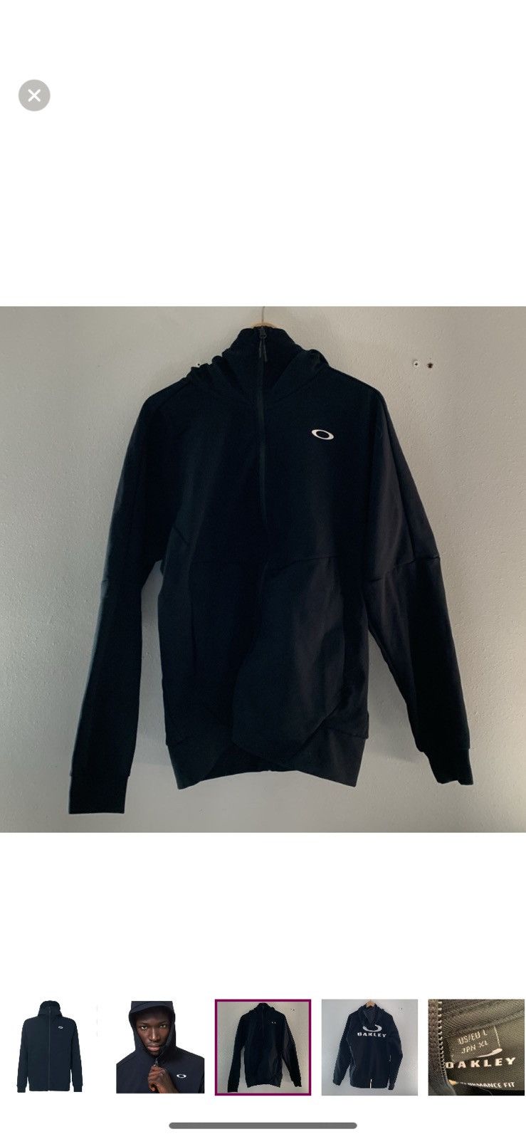Oakley OAKLEY HAT HOODED JACKET SIZE LARGE Size US L / EU 52-54 / 3 - 2 Thumbnail