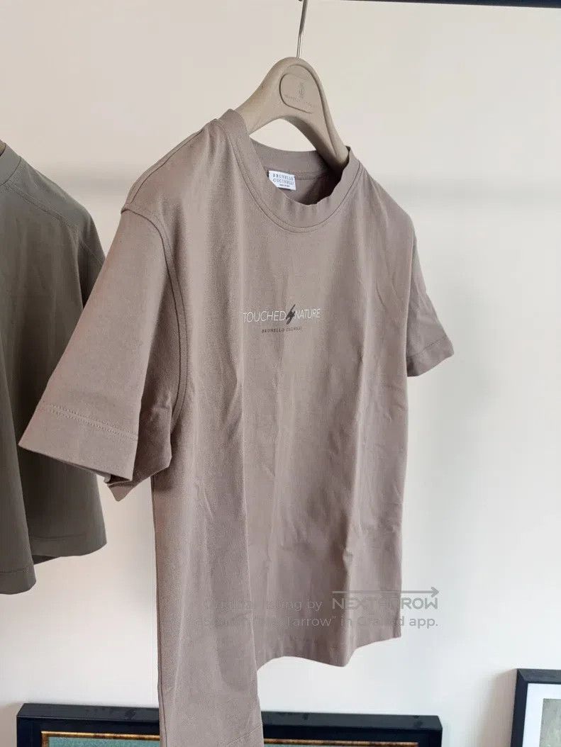 Brunello Cucinelli Brunello Cucinelli Cotton T-shirt Size XS / US 0-2 / IT 36-38 - 3 Thumbnail