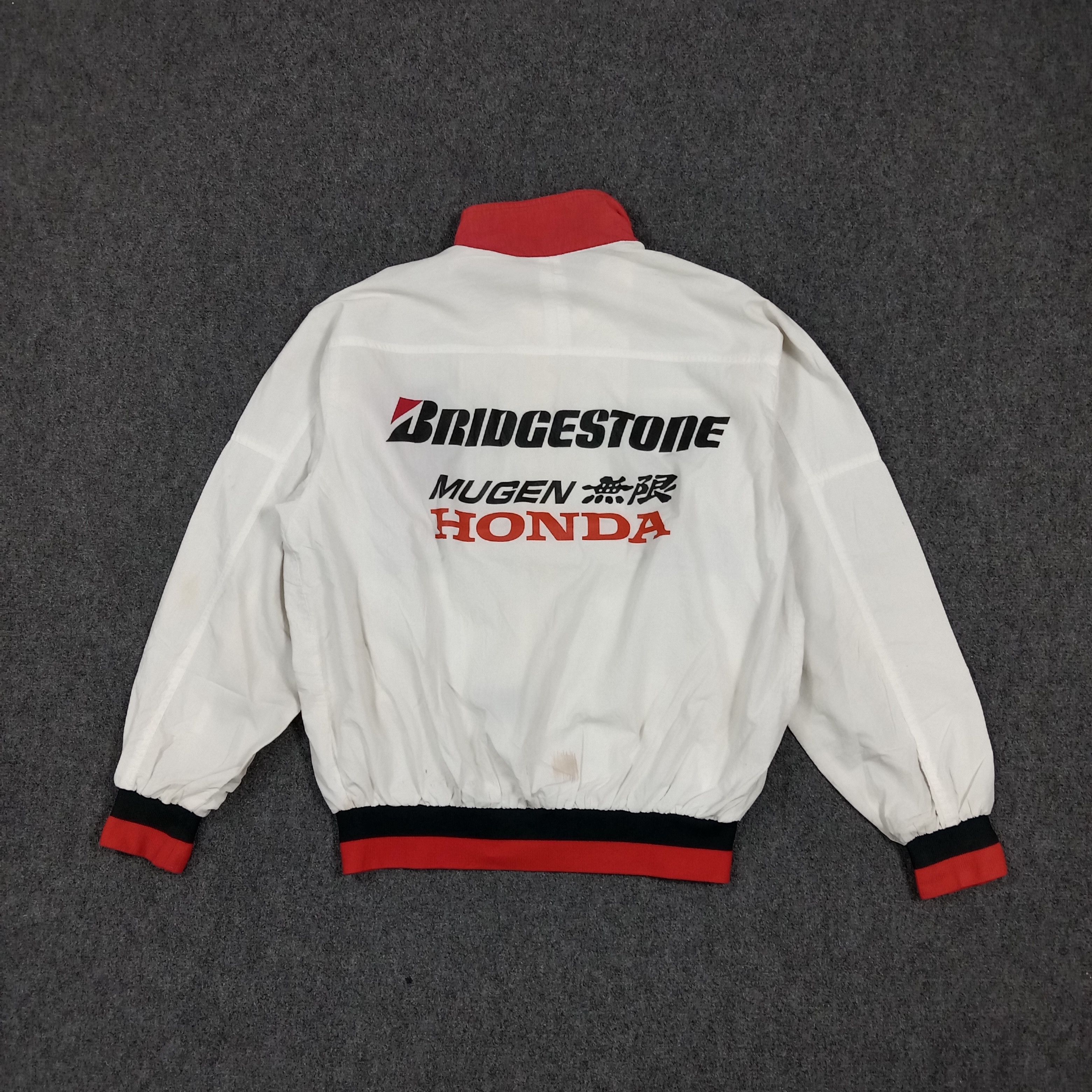 Honda Bridgestone X Mugen Honda Racing Custom Logo Jacket C282N10 Size US M / EU 48-50 / 2 - 1 Thumbnail