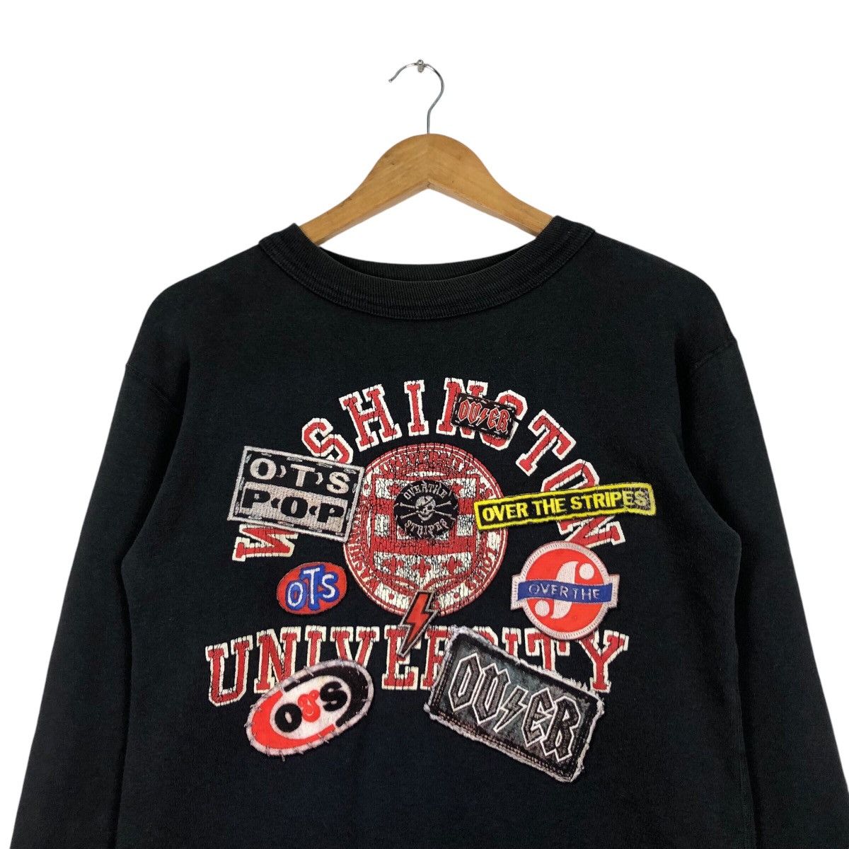 Japanese Brand × Vintage Vintage Washington University Sweatshirt Pop Art Sweatshirt Size US S / EU 44-46 / 1 - 2 Thumbnail