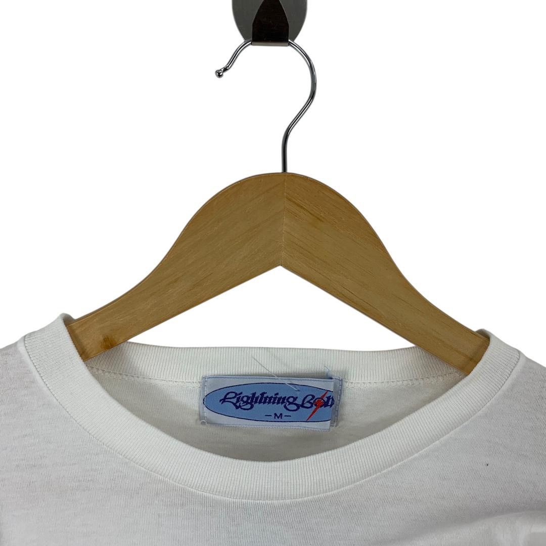 Lightning Bolt × Vintage Vintage 90s LIGHTNING BOLT big Spellout Surfing tee Size US M / EU 48-50 / 2 - 5 Thumbnail