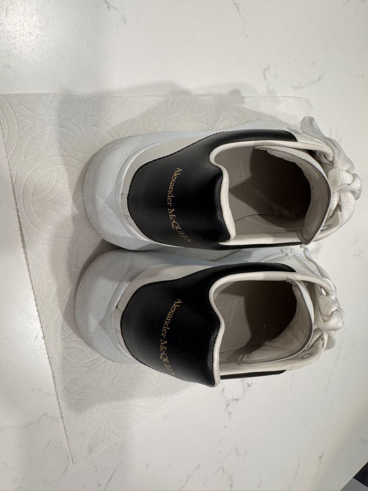 Alexander McQueen Alexander McQueen Oversized Lace-Up Sneakers Size US 8 / EU 41 - 3 Thumbnail