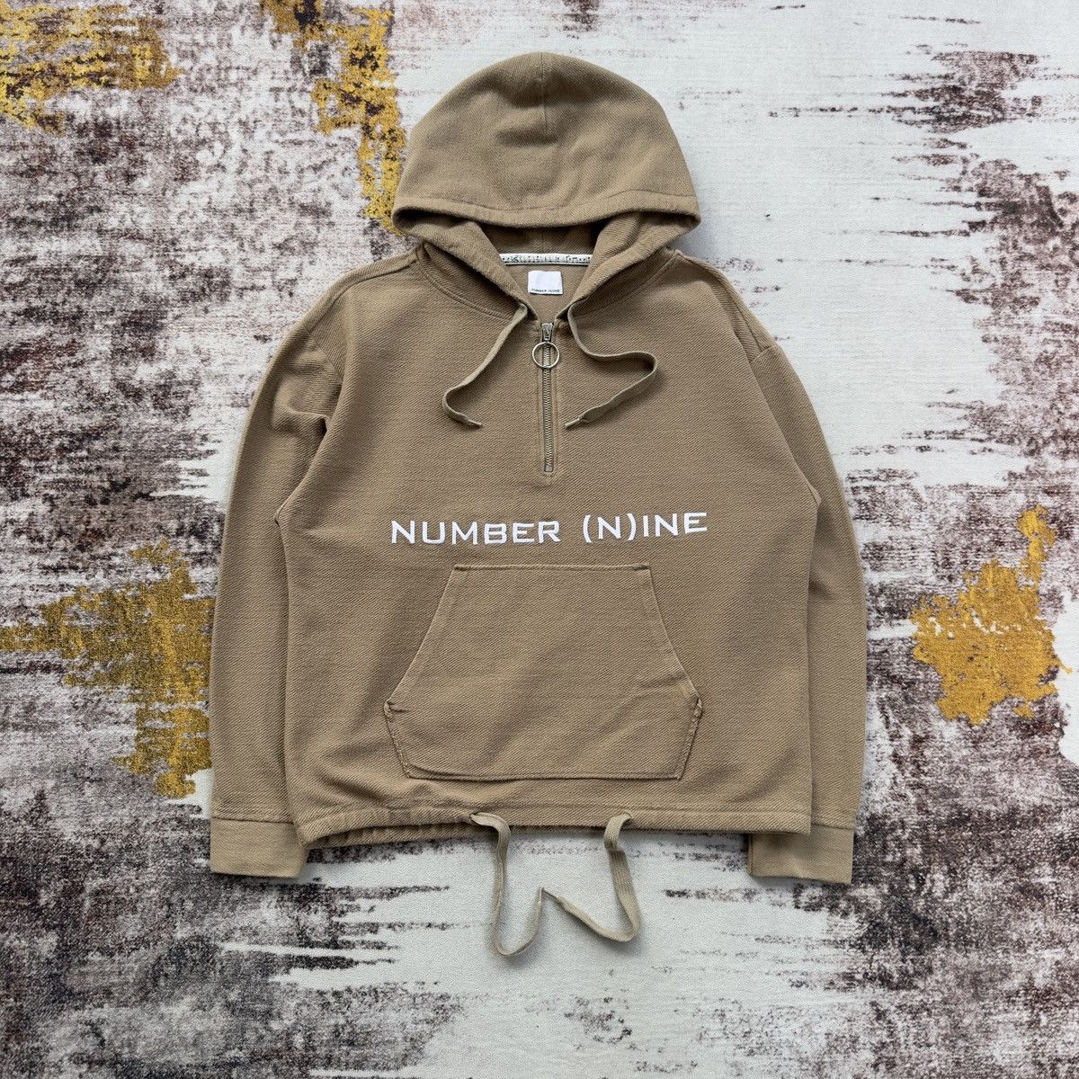 Number (N)ine NUMBER (N)INE EMBROIDERED HOODIE VINTAGE Y2K Size US S / EU 44-46 / 1 - 2 Thumbnail
