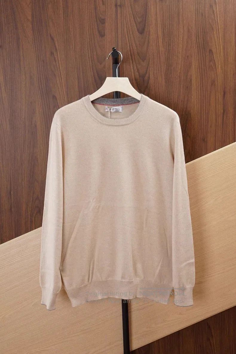 Brunello Cucinelli Brunello Cucinelli Cashmere Crewneck Sweater. Size US L / EU 52-54 / 3 - 1 Thumbnail