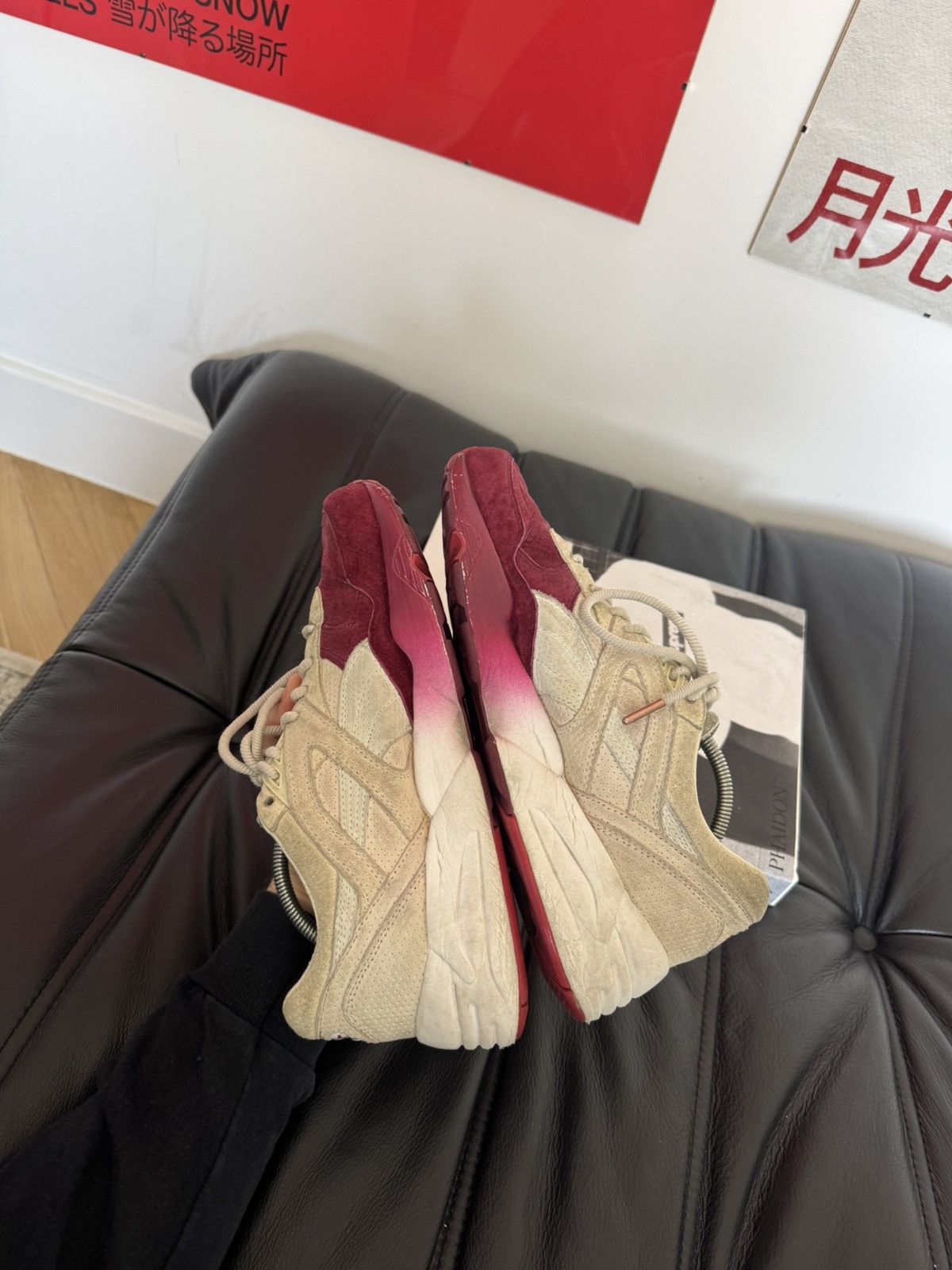 Kith Ronnie Fieg x Puma Tokyo Sakura Project Kith Collab Sneakers Size US 8 / EU 41 - 5 Thumbnail