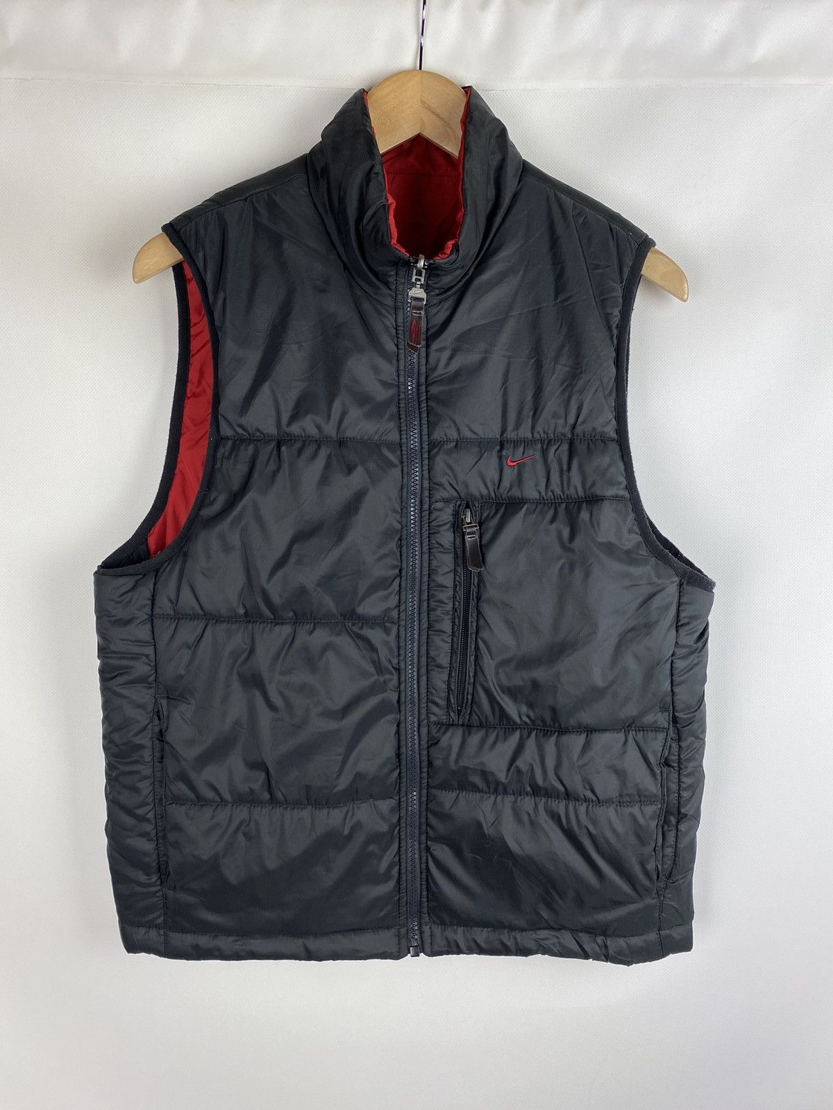 Nike × Vintage Nike Vintage men’s reversible nylon vest waistcoat size S Size US S / EU 44-46 / 1 - 1 Thumbnail
