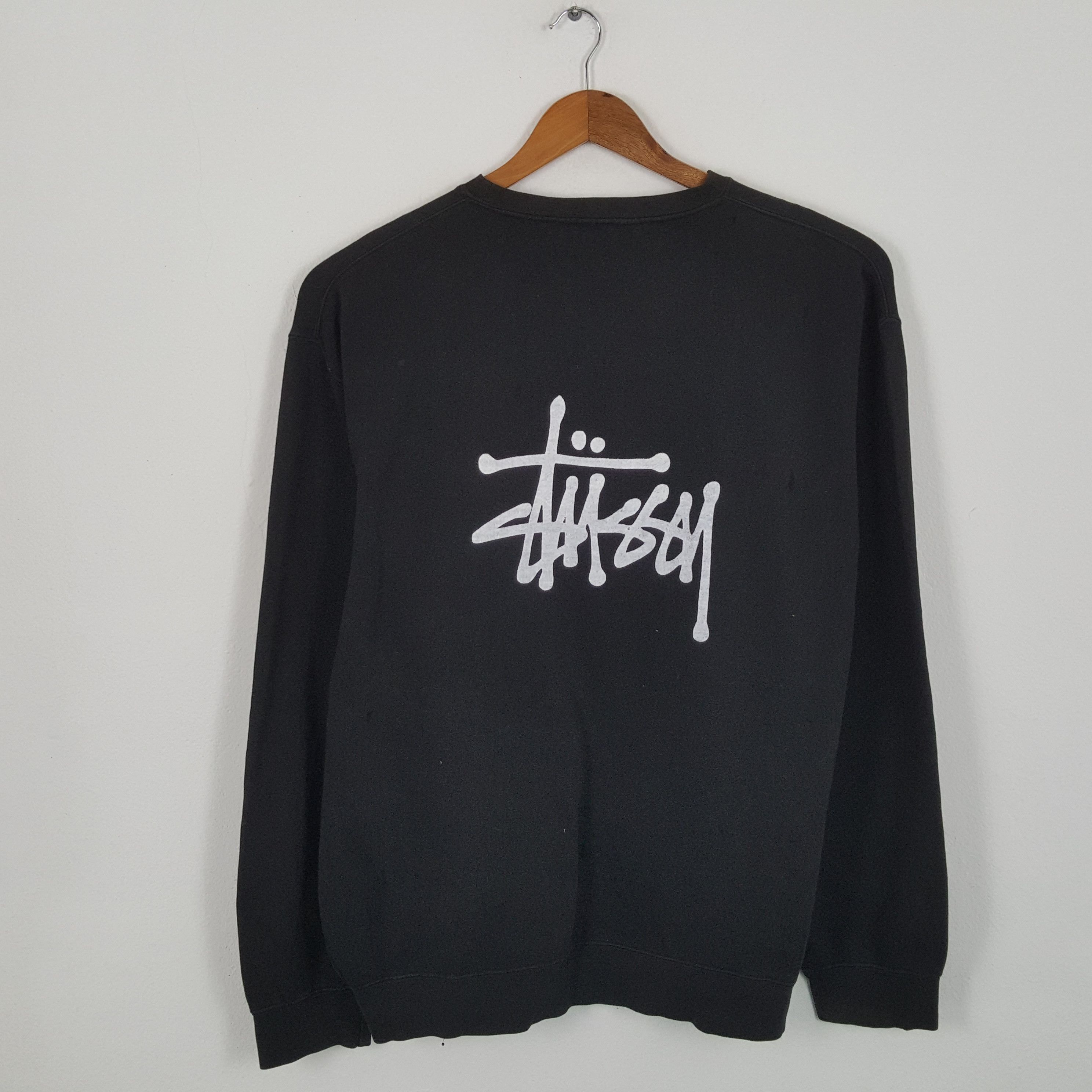 Stussy Stussy Fire App. Hoodie Black XXL | Grailed