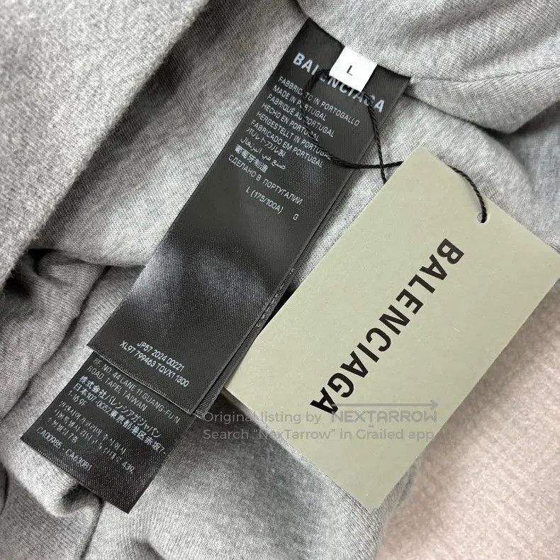Balenciaga Balenciaga Four-sleeve zip-up hoodie Size US L / EU 52-54 / 3 - 4 Thumbnail