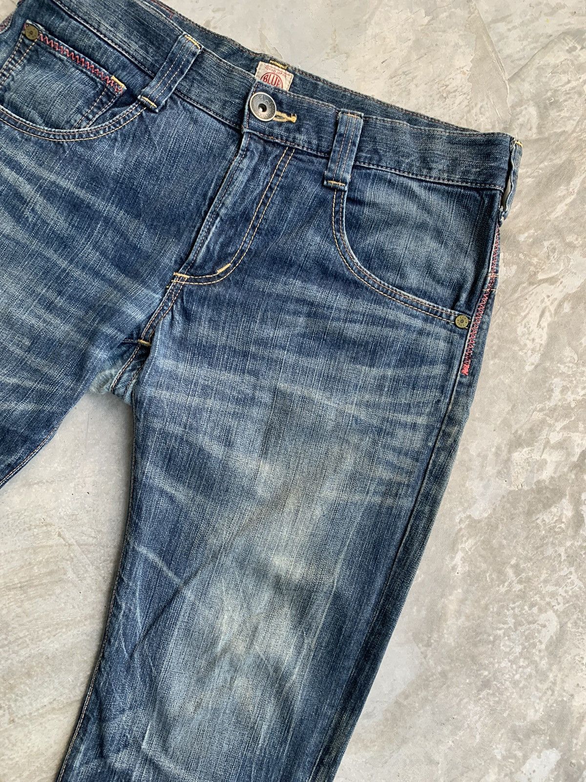 Edwin × Japanese Brand Vintage Edwin Tokyo Japan Blue Trip Size US 36 / EU 52 - 3 Thumbnail