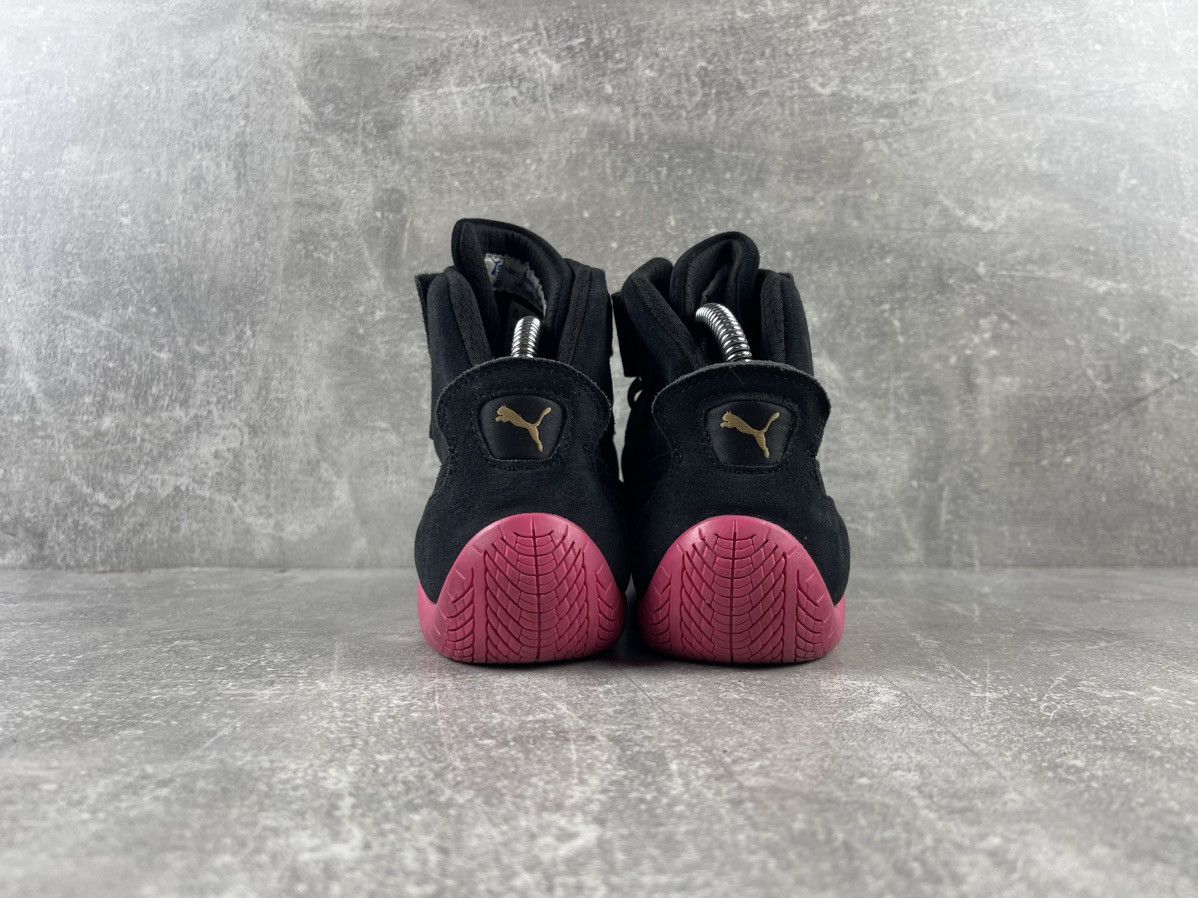 Puma × Vintage Vintage PUMA Women's Sparco Driver Suede Black Hi Sneakers Size US 7.5 / IT 37.5 - 6 Thumbnail