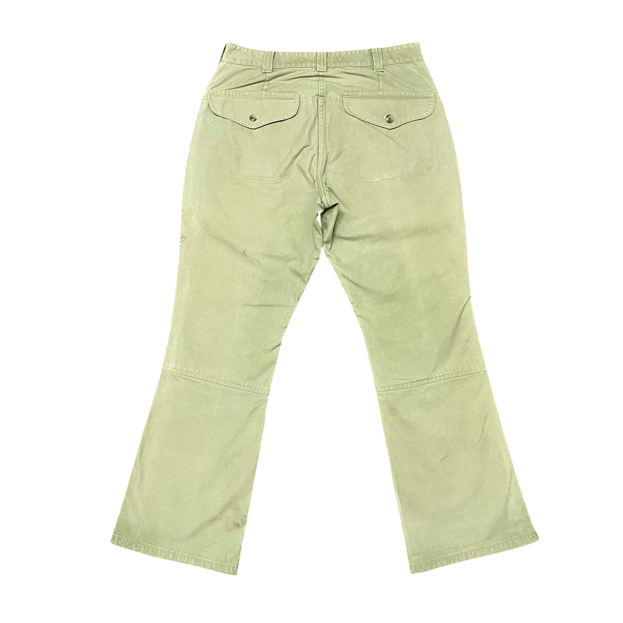 Filson Vintage 90's C.C. Filson Flared Canvas Pants Rare 🔥 Size US 33 - 14 Thumbnail