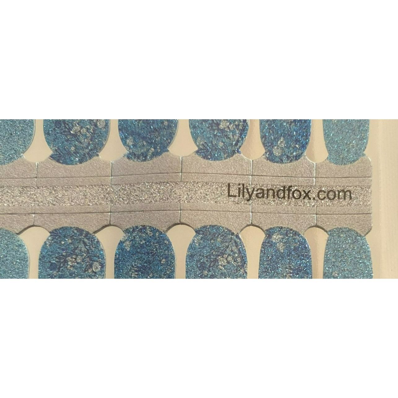 Other Lily & Fox Nail Polish Wraps Royal Reign-Deer & Blue Snowfla Size ONE SIZE - 5 Thumbnail