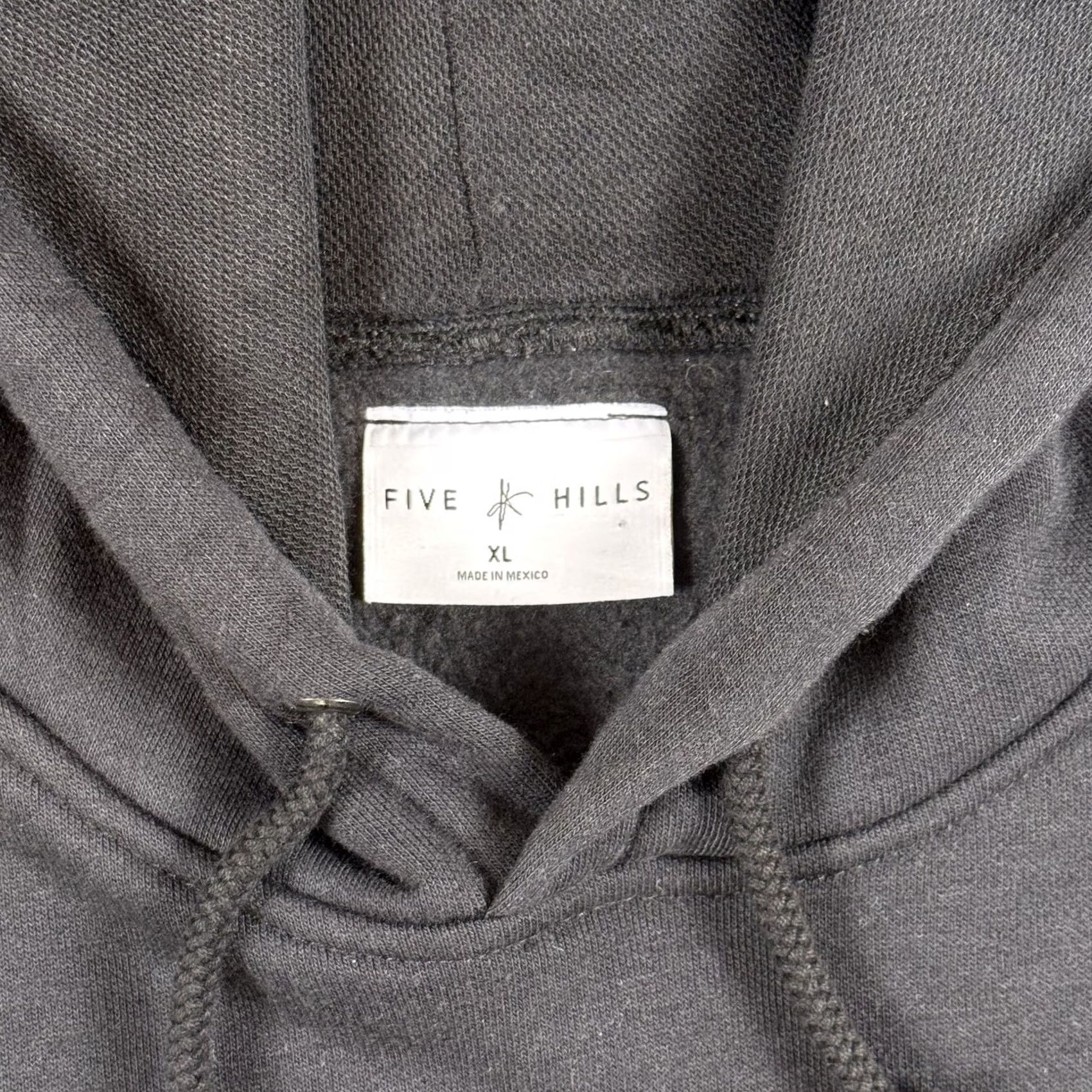 Vintage Five Hills Hoodie Mens XL Black Dice Poker Chips Flames Pullover Casino Size US XL / EU 56 / 4 - 4 Thumbnail