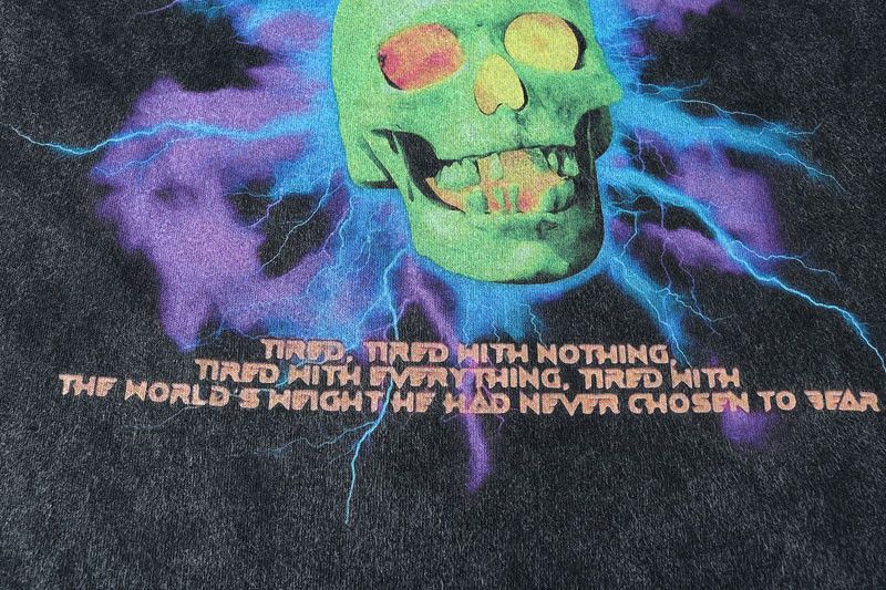 Japanese Brand × Vintage 90s Skulls Printed Vintage Oversized T Shirt Size US M / EU 48-50 / 2 - 3 Thumbnail
